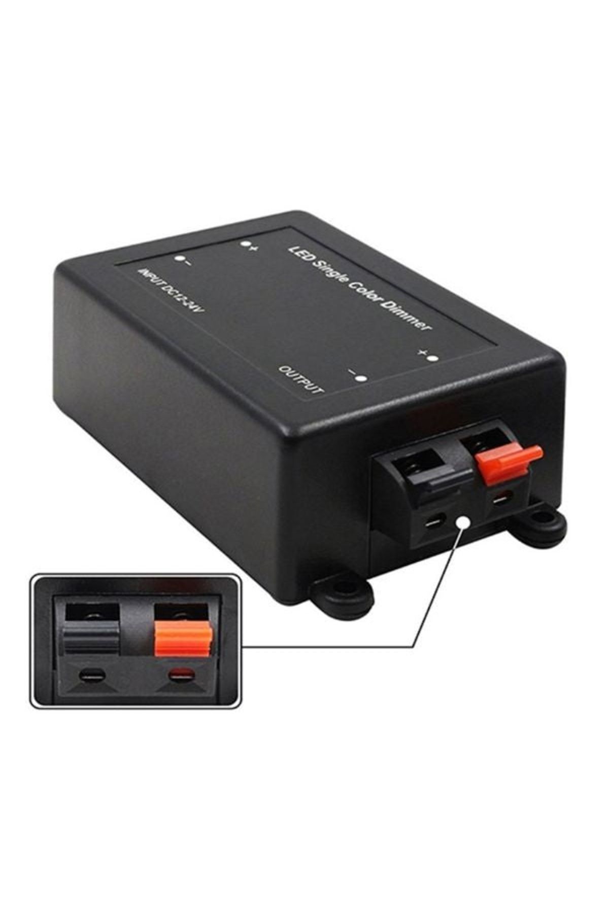 Welora-Wireless switch for LED lighting, Dimmer with remote control - Black 8