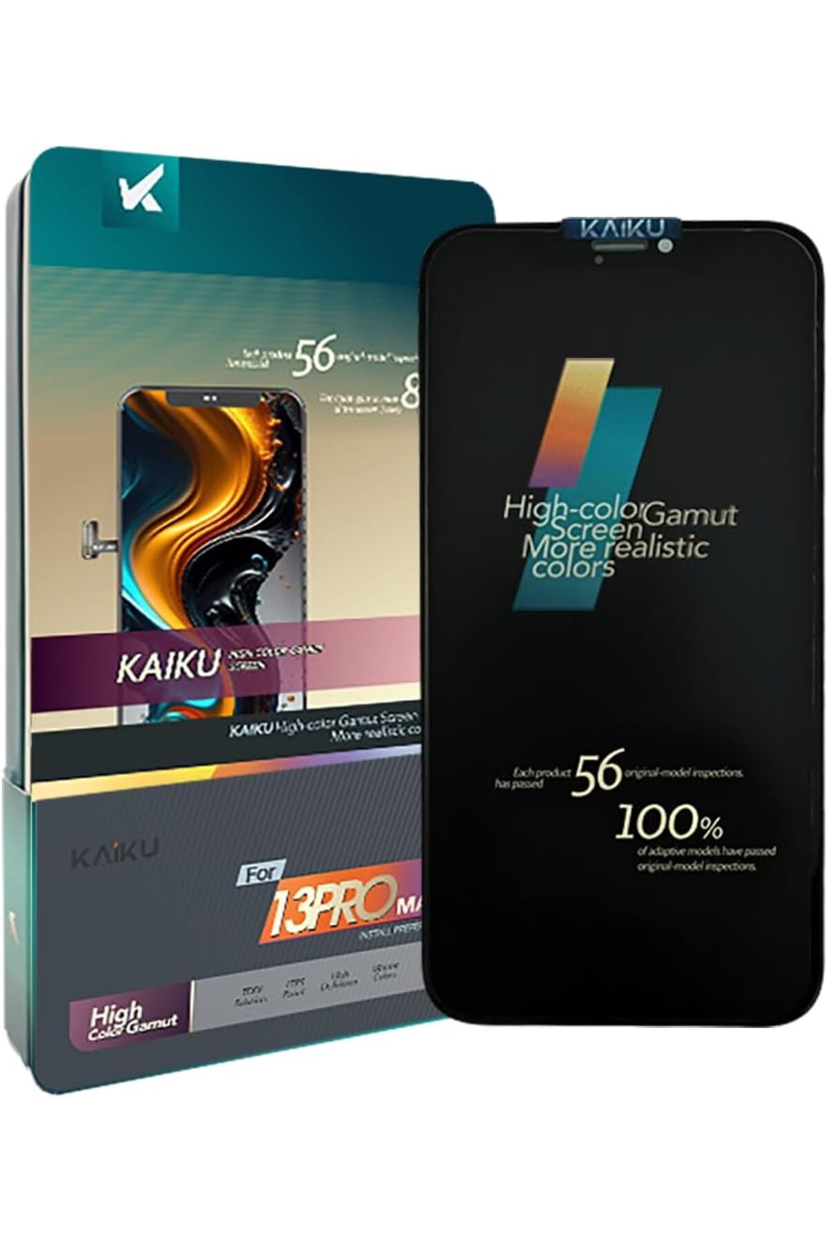 KAİKU İPHONE 13 PRO MAX UYUMLU LCD DOKUNMATİK EKRAN (HIGH GAMUT