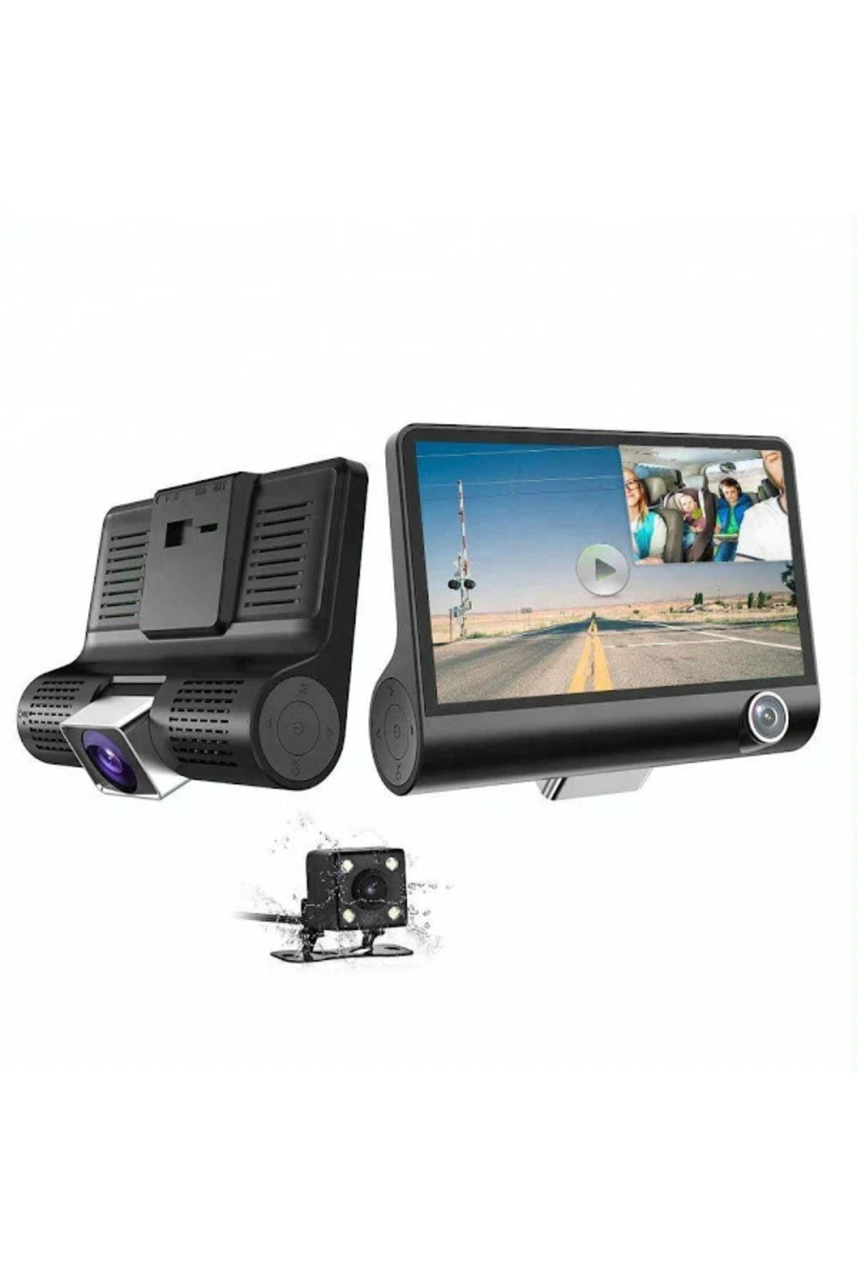DAR-Dual Car Camera Full HD 1080p with 4.0" Screen, 3-Way Recording, G-Sensor and Loop Recording 2