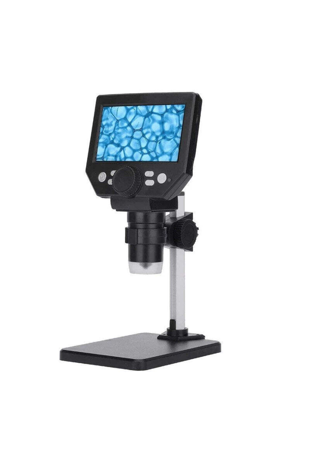 DAR-Portable Digital Microscope 4.3" LCD – 1000X, 8MP, with LED Light and Battery 8