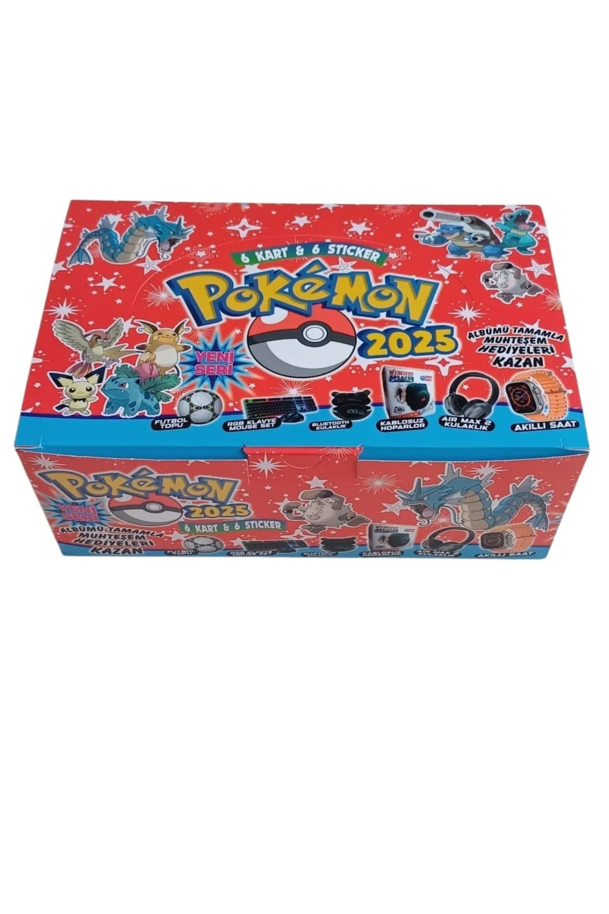 taso8090 (5 PAKET) 2025 Pokemon Albümlü Hediyeli Oyun Kartı fotoğrafı 2 (önizleme)