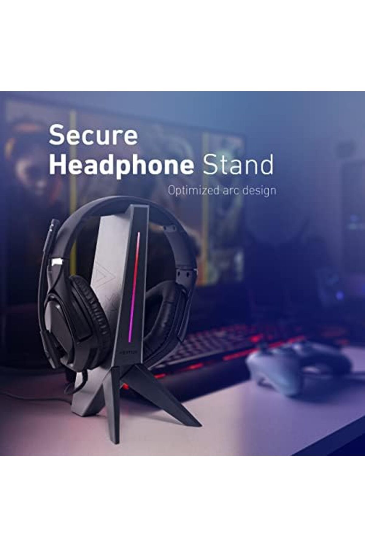 VERTUX-Multi-Function Hub with Headphone Stand 6