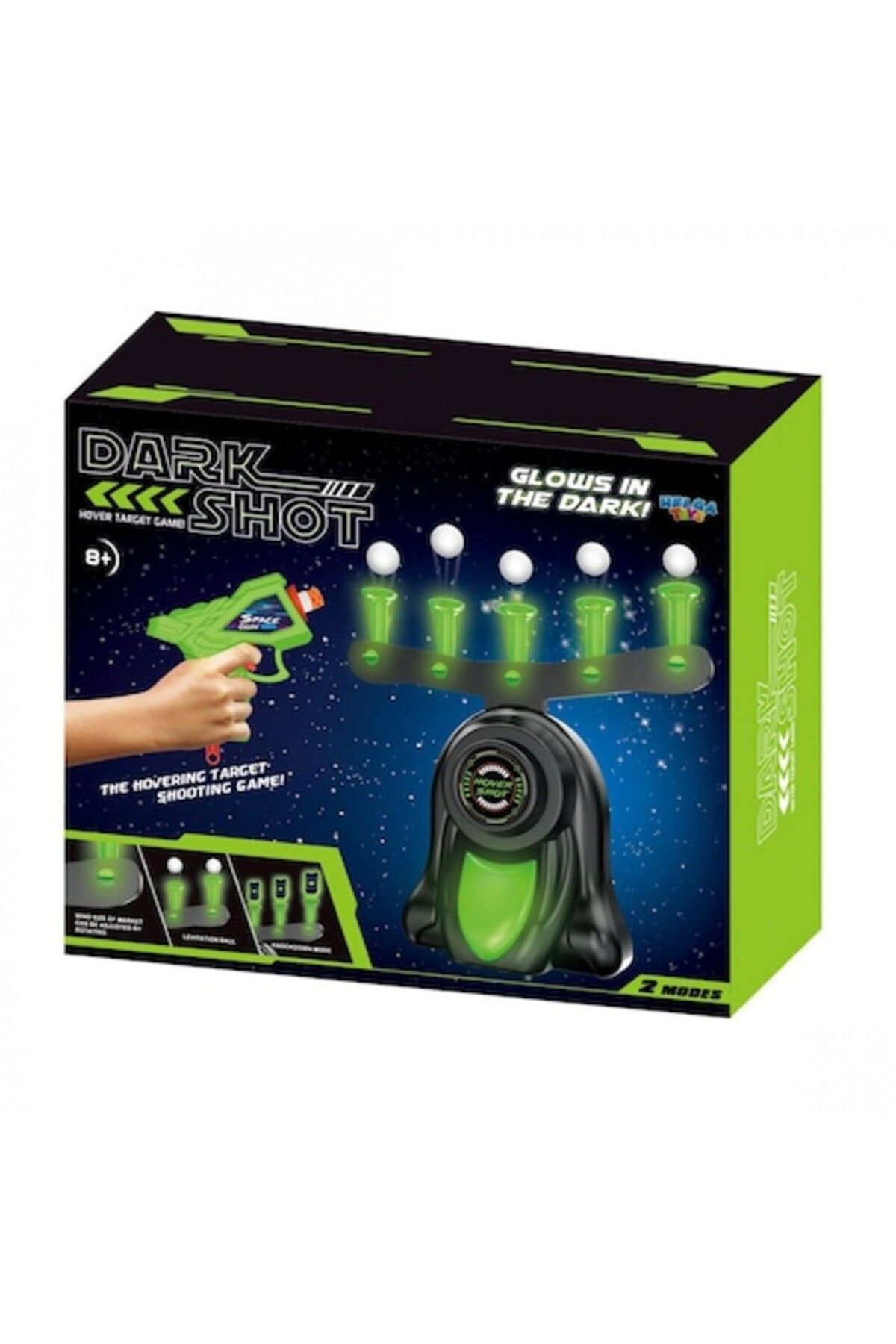 Helga Toys Set Hover Shot De Jucarie, Verde/negru - One Size