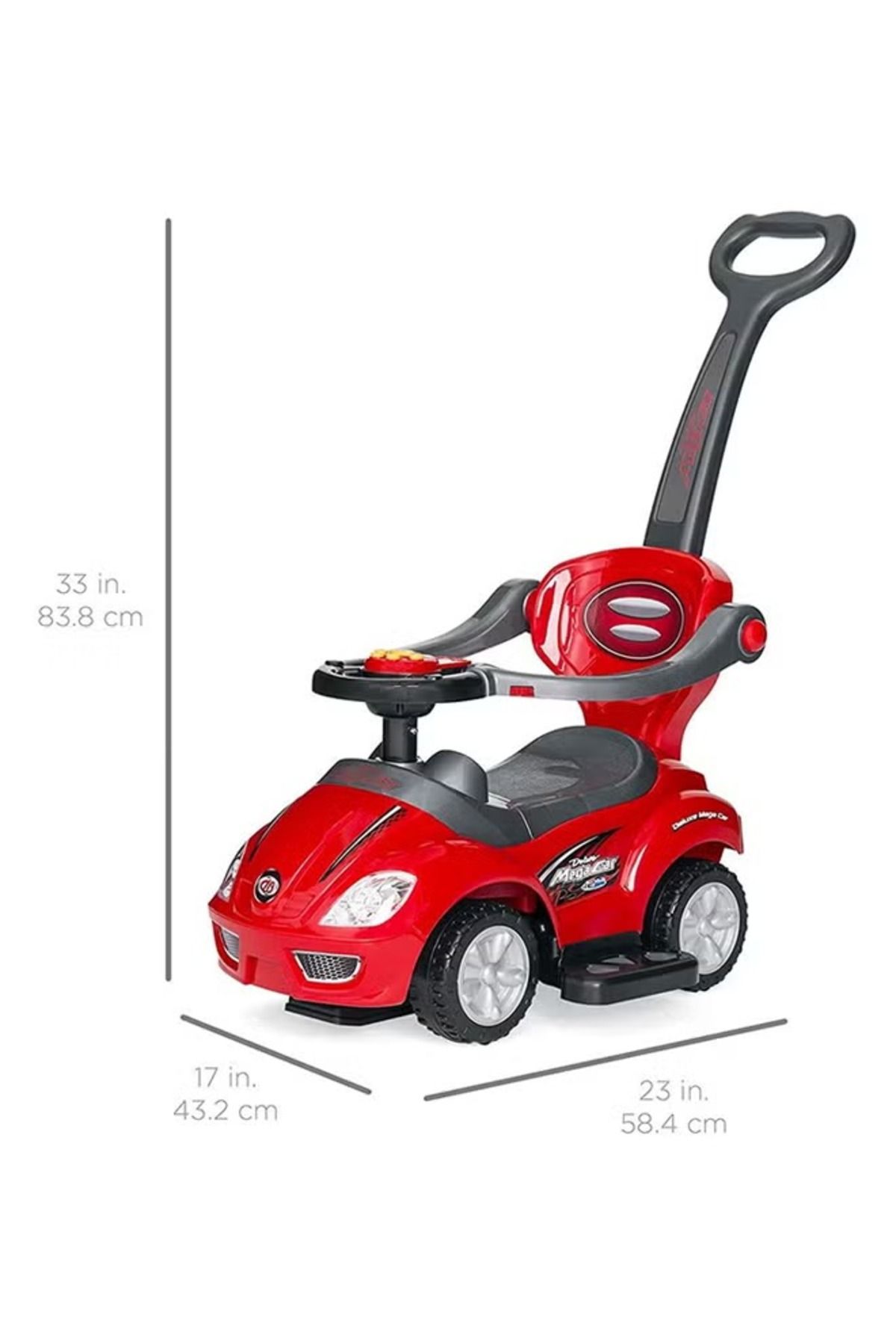 Cool Baby-3-In-1 Push And Pedal Ride On Car 6