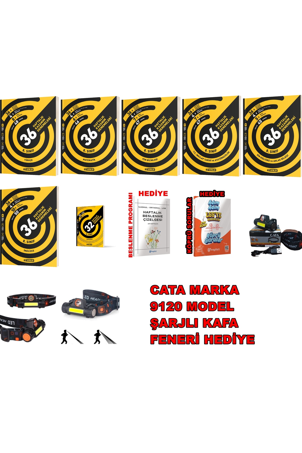 Hız Yayınları LGS 8 SINIF 2025-2026 MÜFREDAT ÇÖZÜMLÜ HAFTALIK