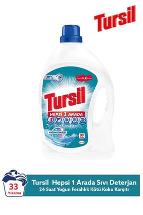 Tursil Matik Hepsi 1 Arada Sıvı Çamaşır Deterjanı 33 Yıkama Yoğun Ferahlık ve...