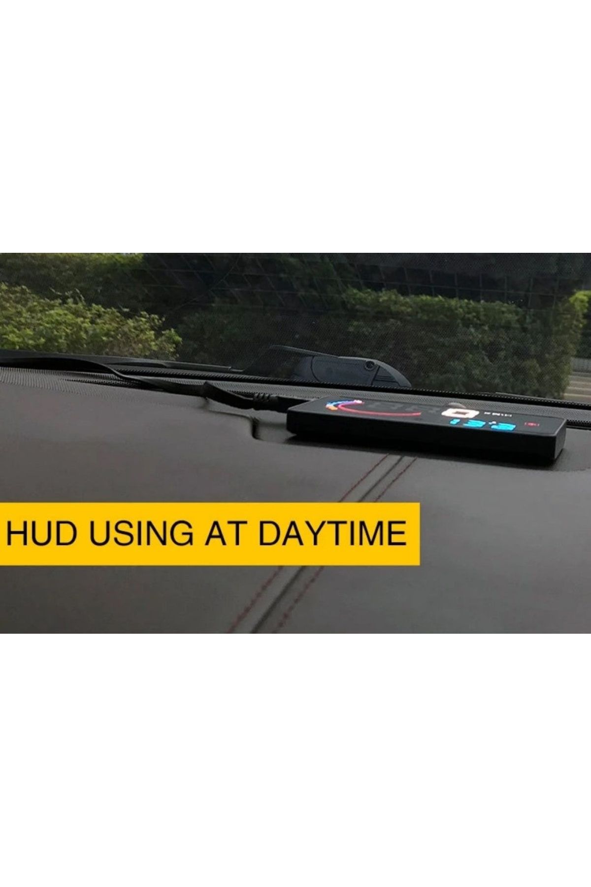 divendi-ro-5.5" D2000 5.5" HUD head-up display with windshield projection with OB2 socket, with speed alarm 7