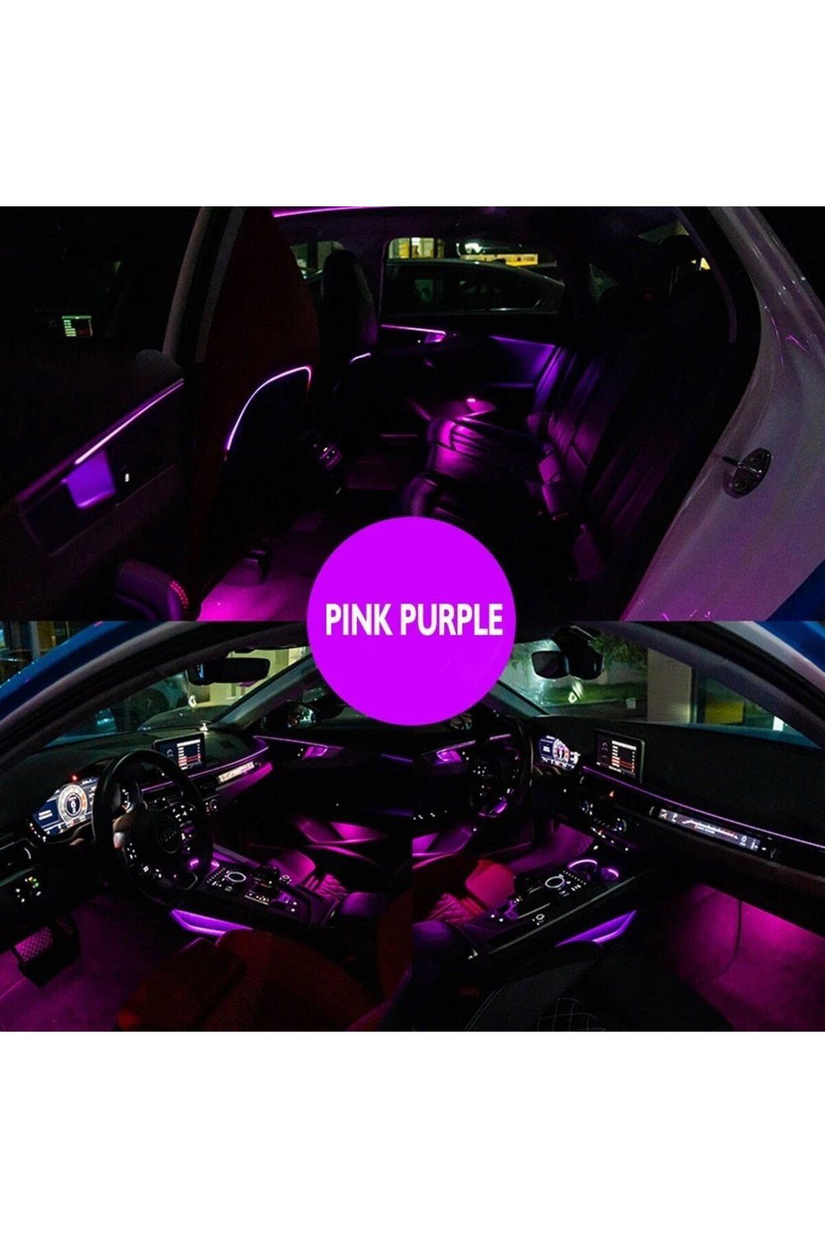 divendi-ro-Car ambient light kit, RGB, 18 in 1, flexible wire, app, bluetooth and remote control 10