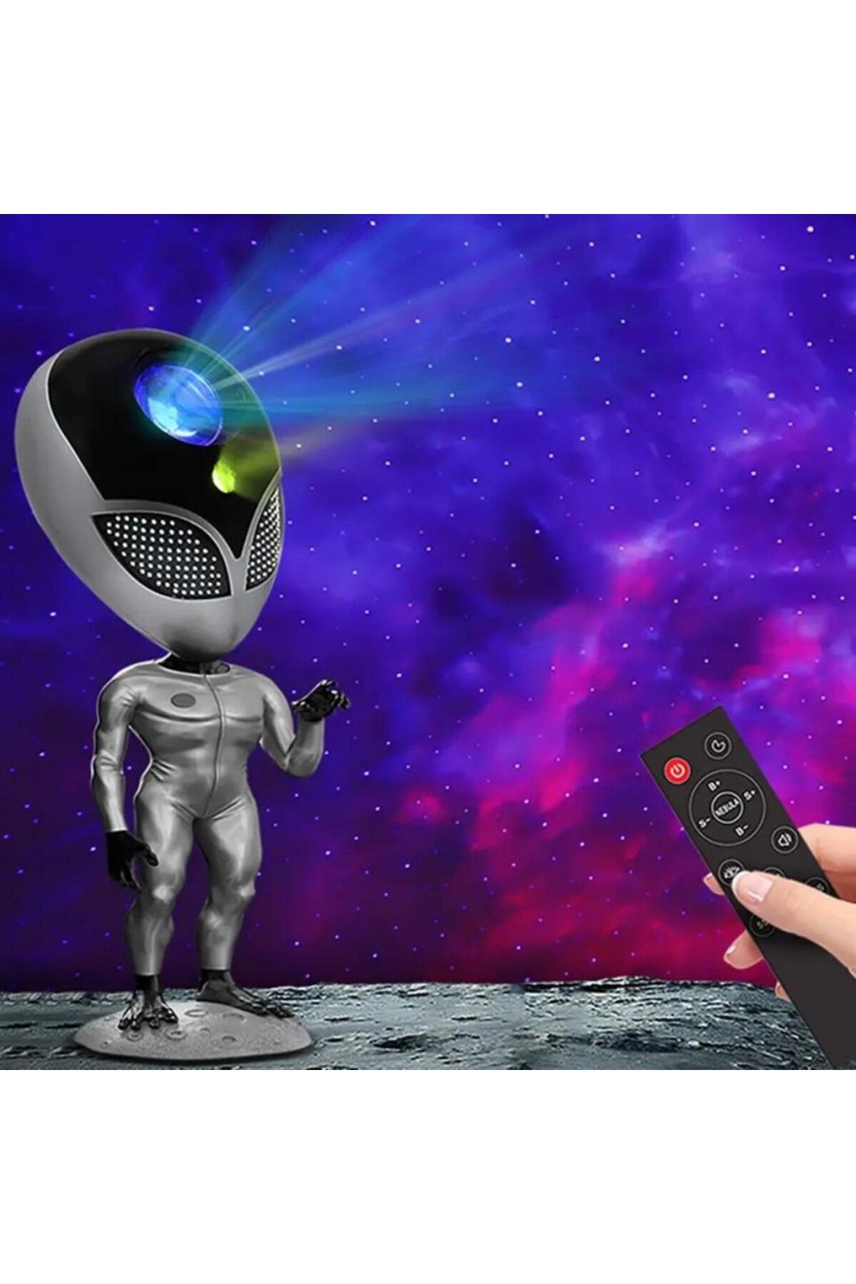 OEM-Alien Light Projector with Audio Playback and Remote Control 1