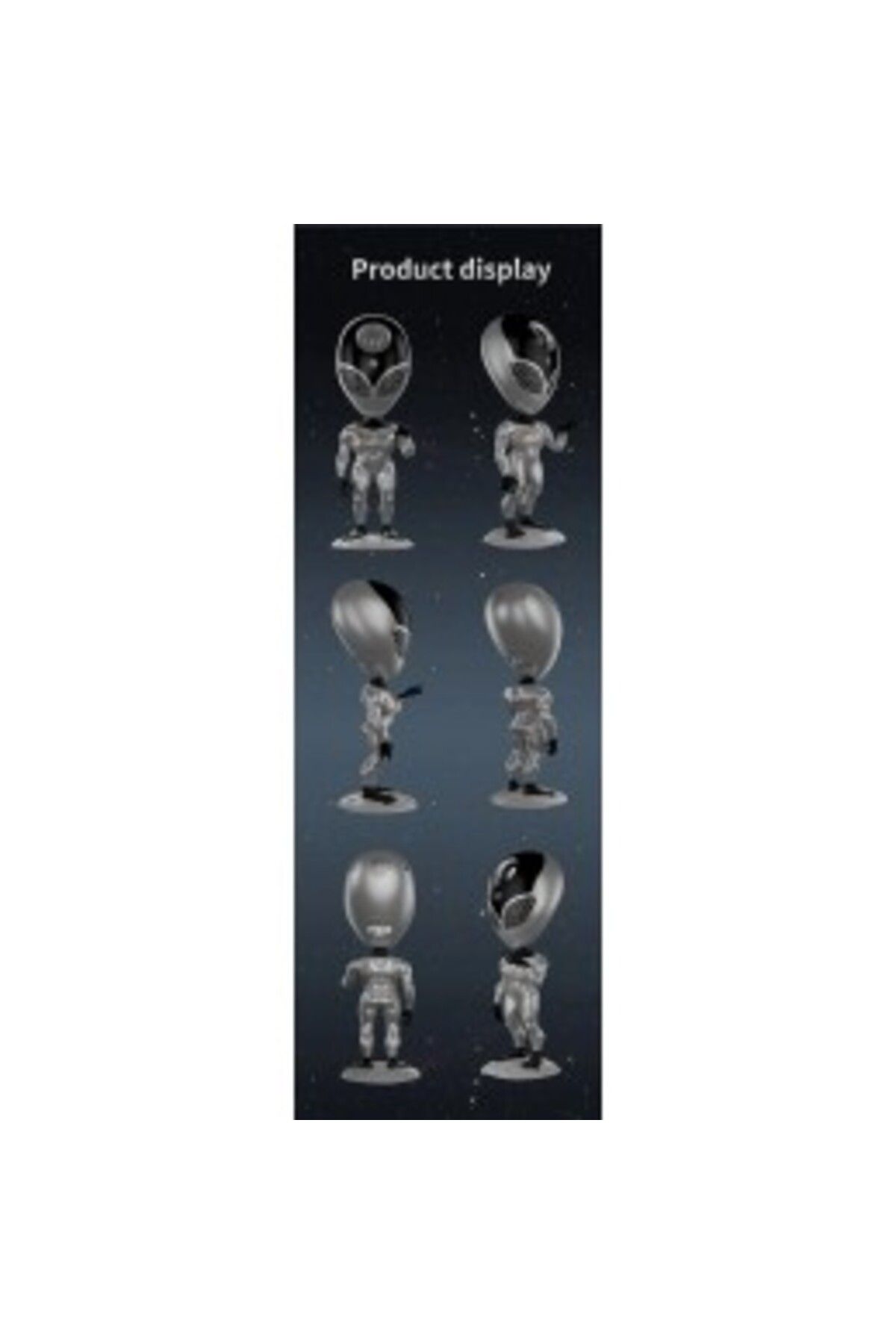 OEM-Alien Light Projector with Audio Playback and Remote Control 8
