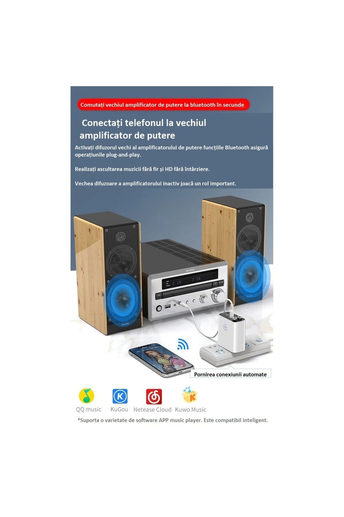 divendi-ro-2 in 1 Bluetooth Audio Adapter, Receiver and Transmitter, BT 5.0, USB Play, RCA 9