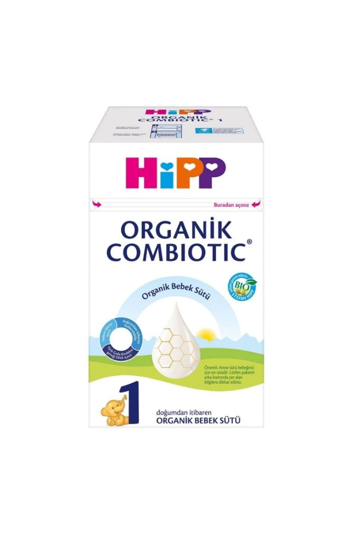 Aptamil Hipp 800 gr 1 Organik Combiotic Doğum Sonrası İçin Bebek Sütü fotoğrafı 2 (önizleme)