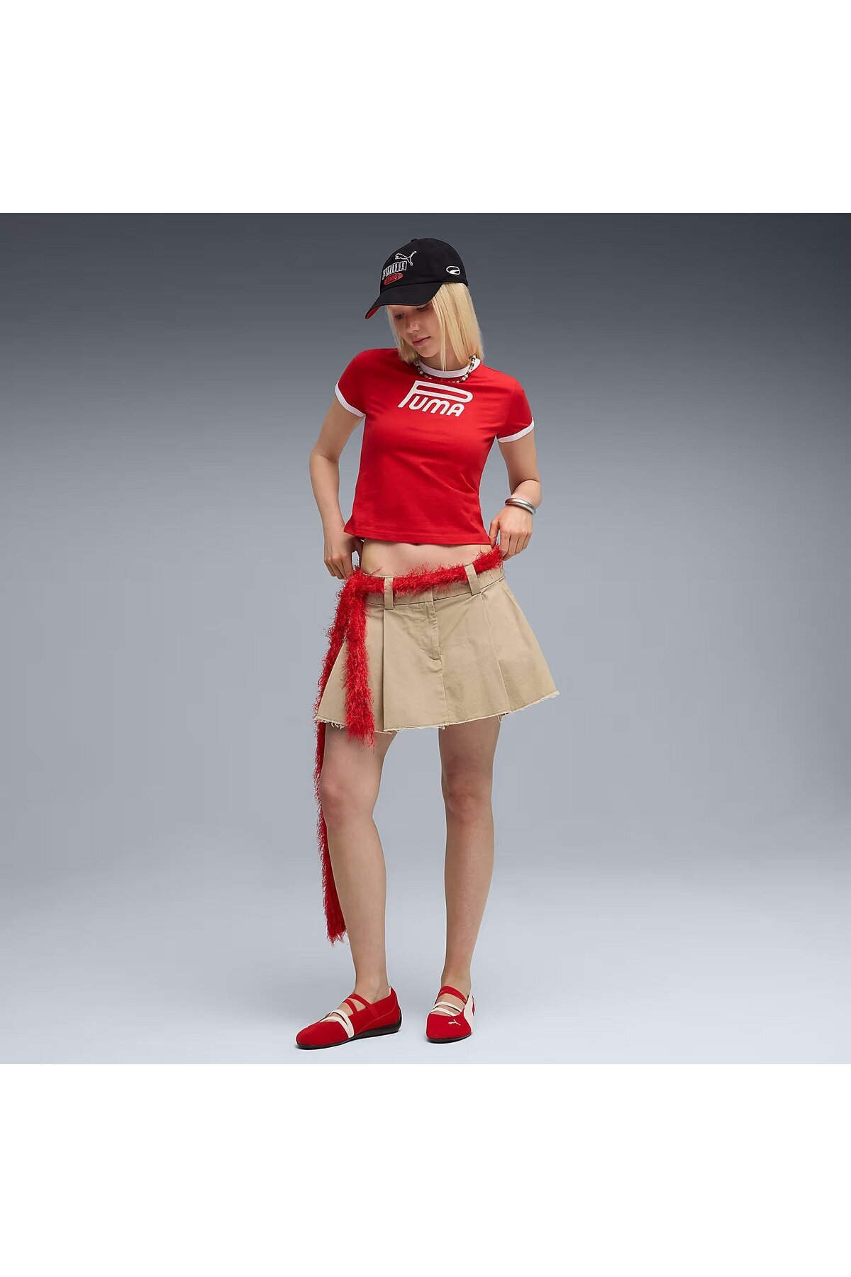 Puma Future Archive Kadın Tişört görsel 3