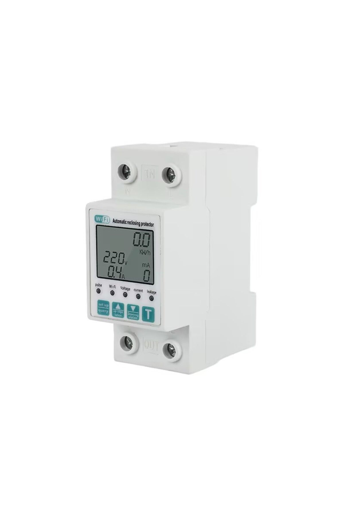 Choice-1-63A Reclosable smartlife TUYA WIFI Circuit breaker 63A 110V 220V Energy Meter Metering Timer with 5