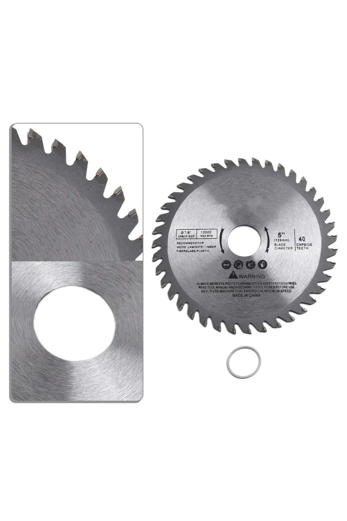 Choice-5inch 125mm Cutting Disc Mini Circular Saw Blade For Wood Plastic Metal Rotating Cutting Tools 40... 2