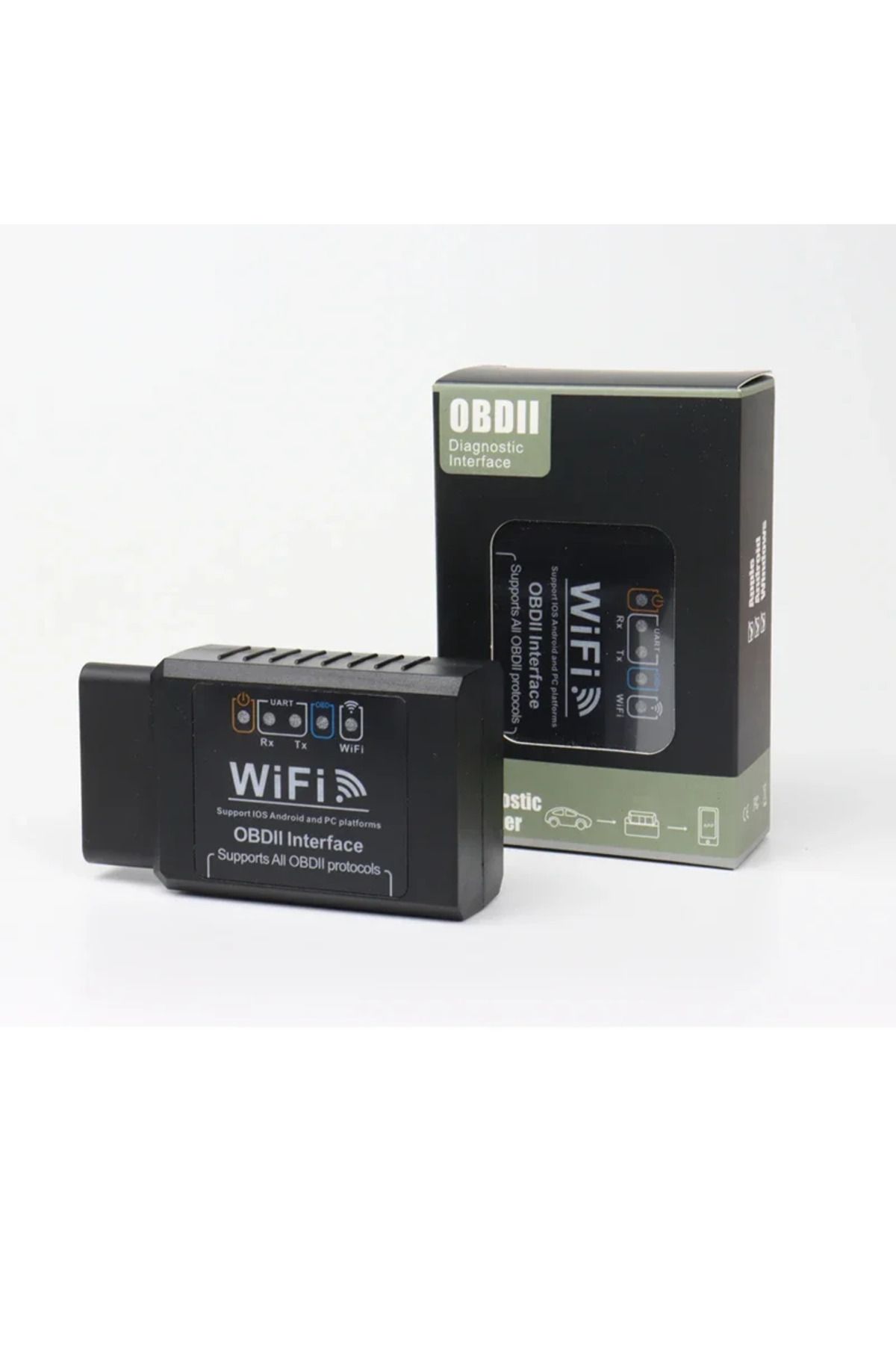 Choice-WIFI ELM327 WiFi OBD2 Code Reader Scanner Car Diagnostic Tools V1.5 WIFI For Android/IOS/PC OBD2 Int 1