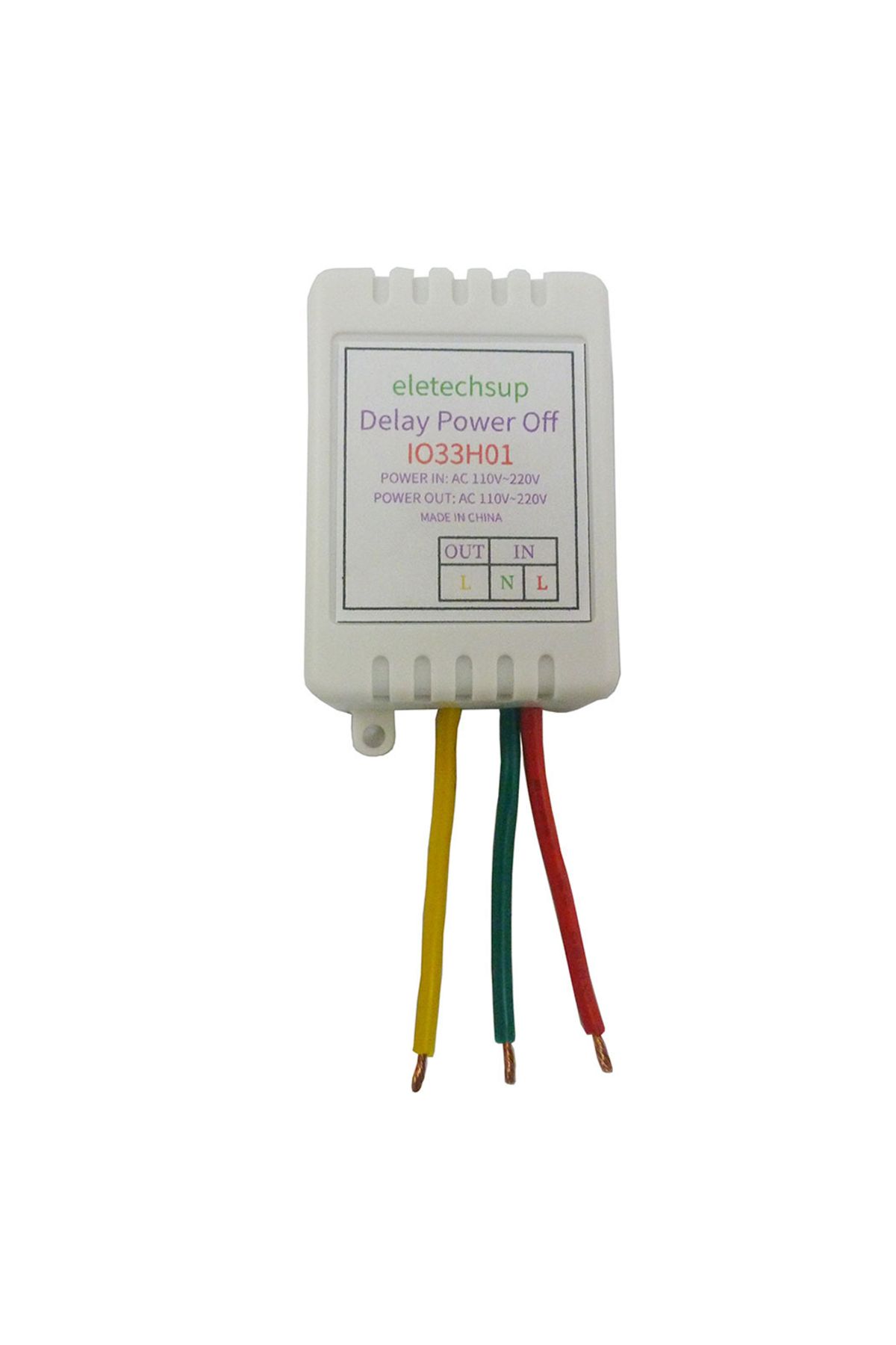 Choice-Without shell AC 110V 220V Timer Adjustable Disconnect Delay Controller 1-480Min Timer Power-ON Dela 4