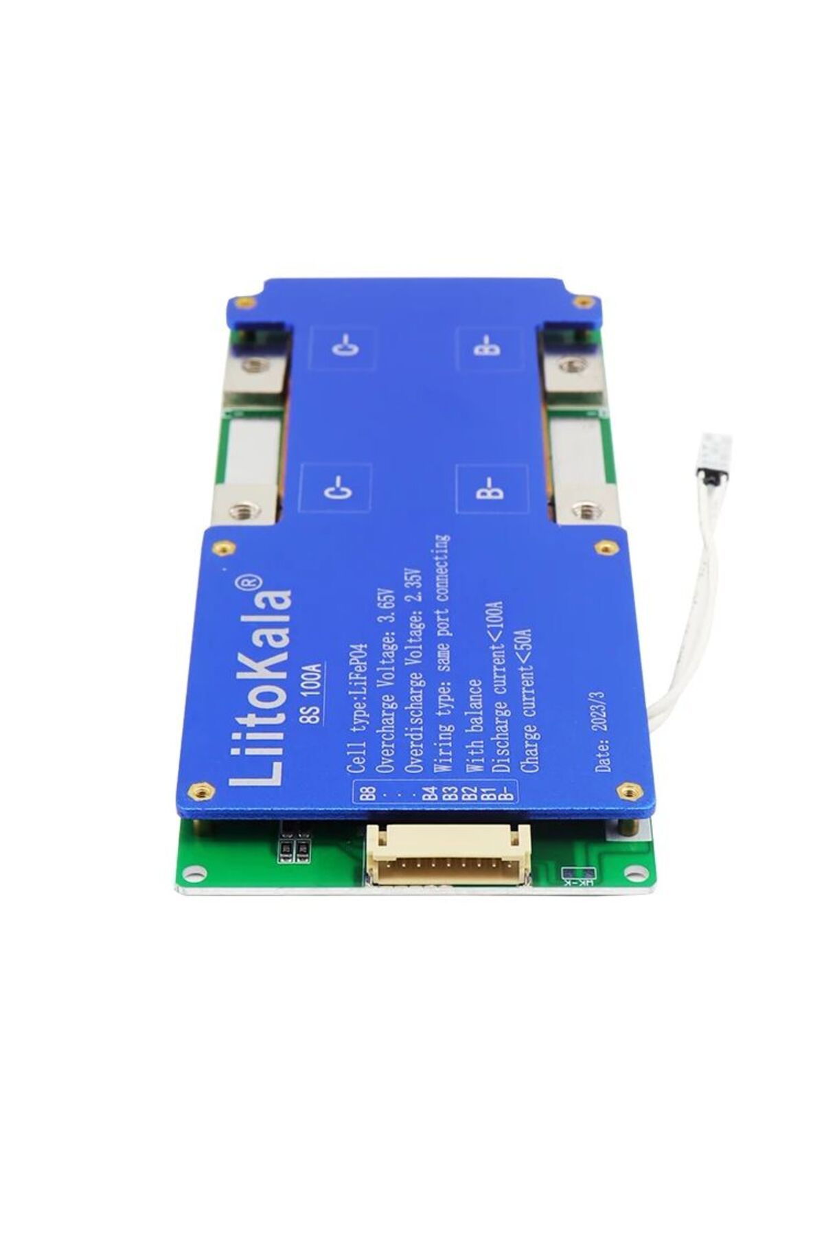 liitokala-8S-24V100A-BMS LiFePO4 Battery Uart series heat passive balance function with automobil... 7