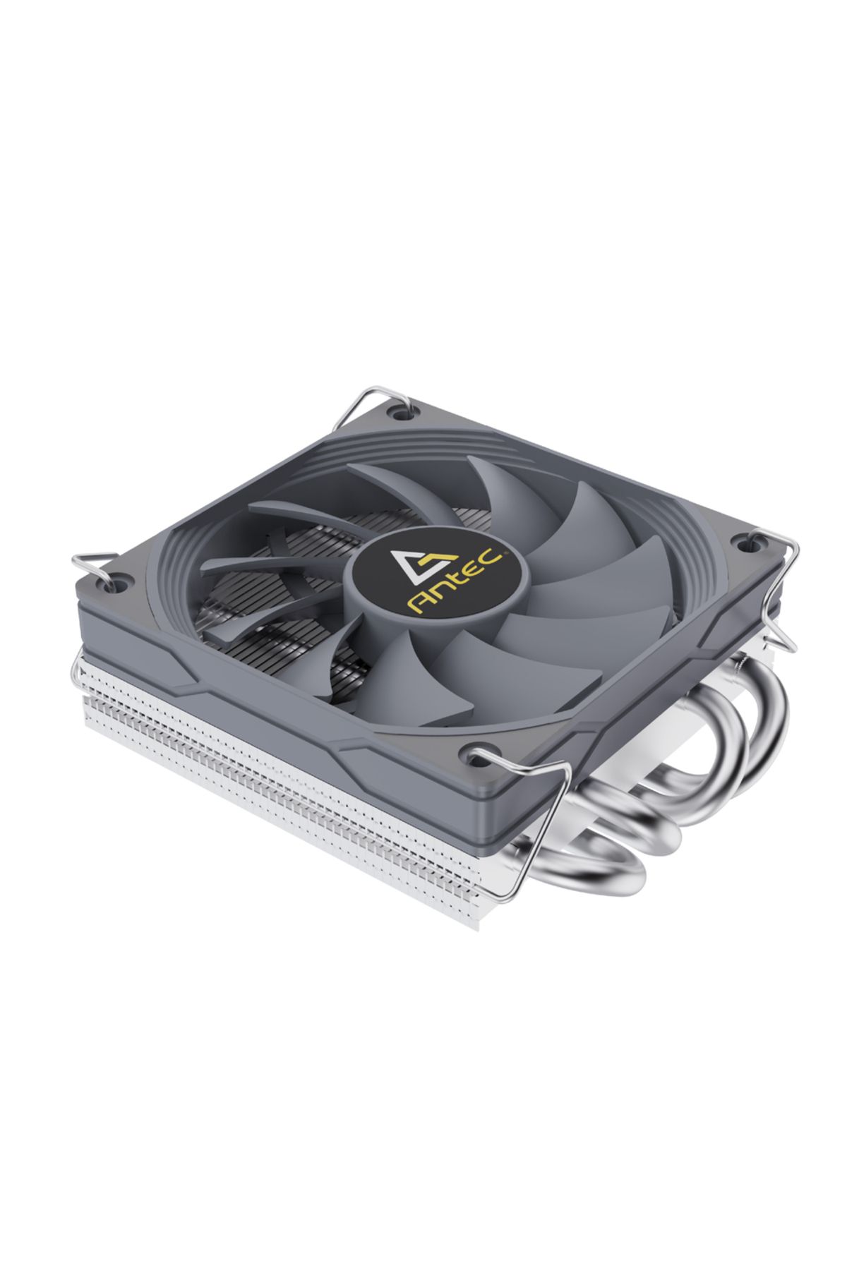 Choice-NO RGB GRAY A37 37mm Gary Antec A37 37mm ITX Low Profile CPU Cooler 92mm PWM fan 130W-TDP For Intel 1