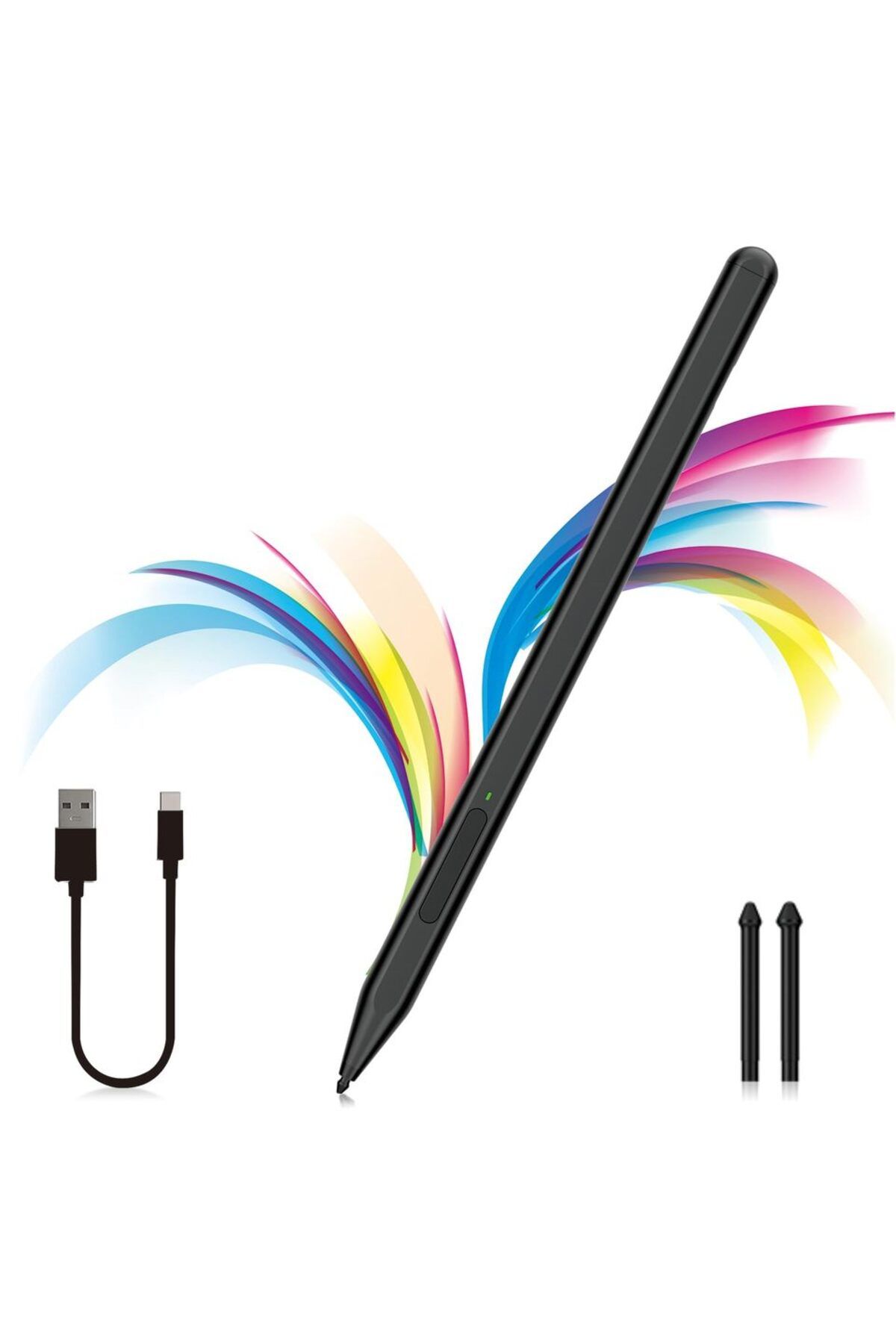 Choice-black Stylus Pen for Microsoft Surface Pro11/10/9/8/X/7+/6/5/4/3, Surface Go 4/3/2/1, Surface Laptop 1