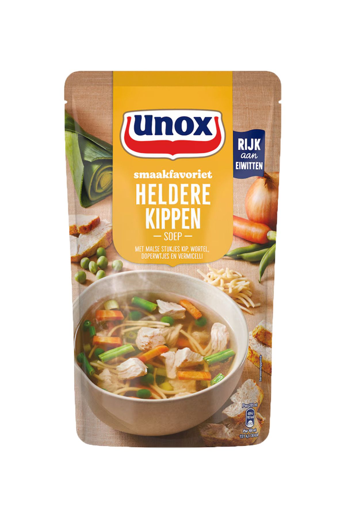 Unox Supa De Pui Clara 570 Ml - One Size