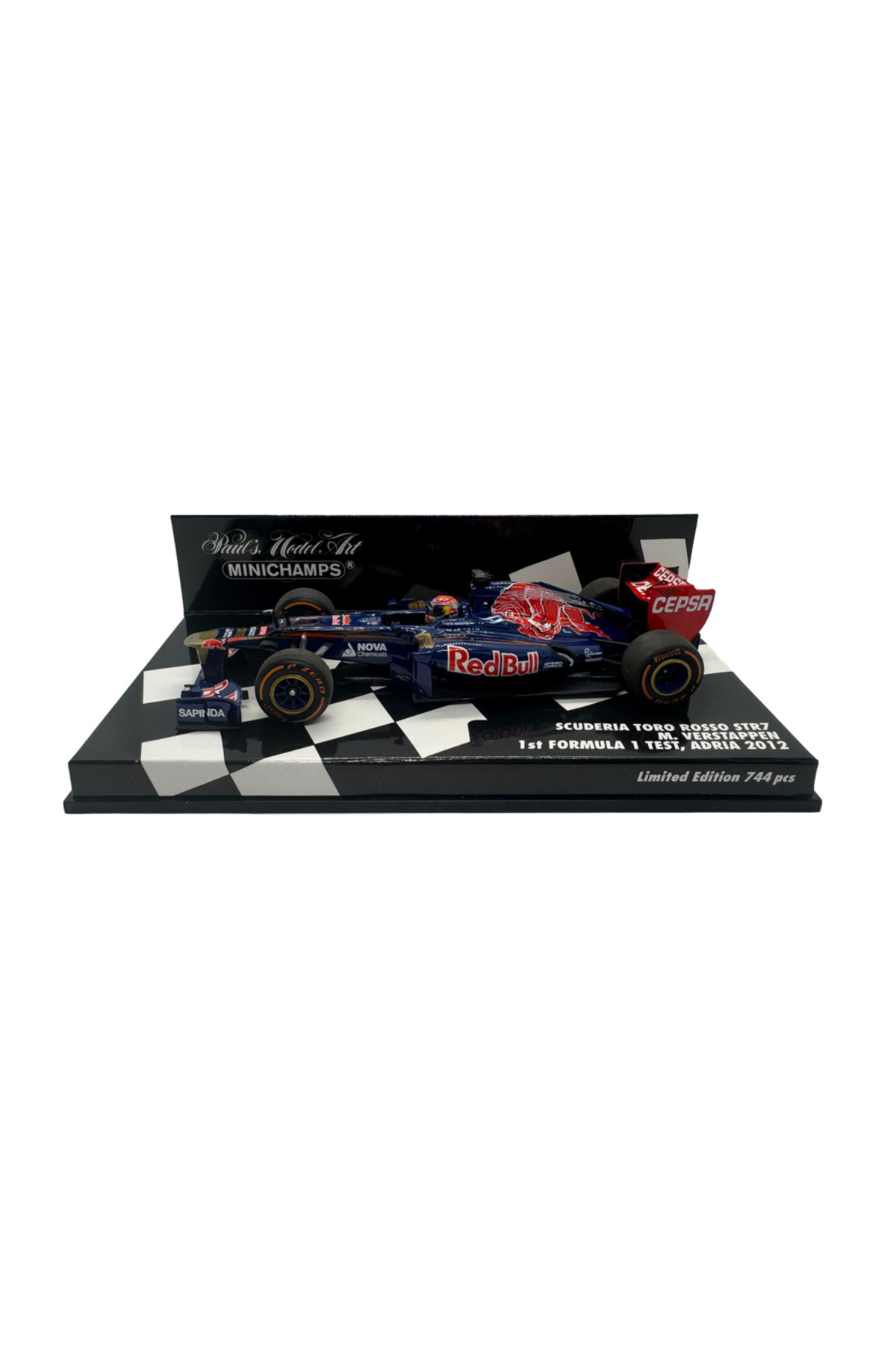 Minichamps Toro Rosso STR7 — Max Verstappen, Adria F1 417149933