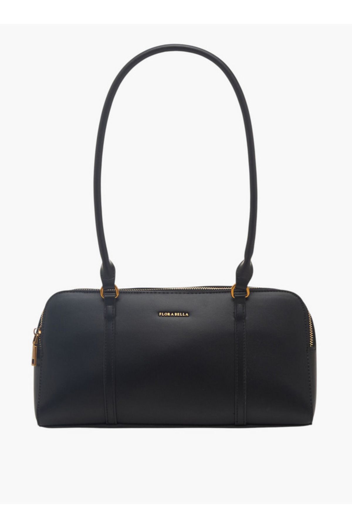 Flora Bella by Shoexpress-Textured Shoulder Bag with Zip Closure and Double Handle 1
