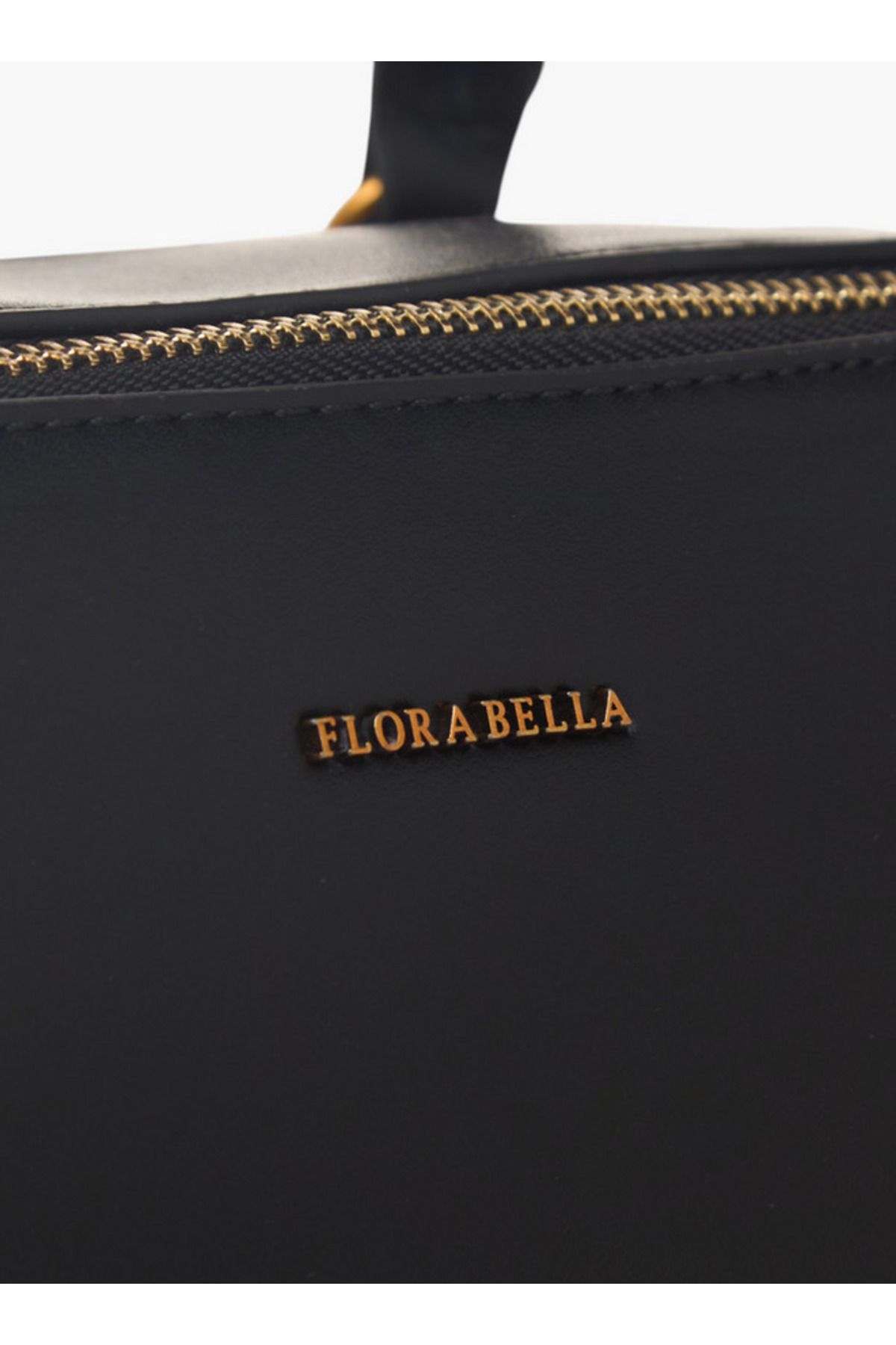 Flora Bella by Shoexpress-Textured Shoulder Bag with Zip Closure and Double Handle 6