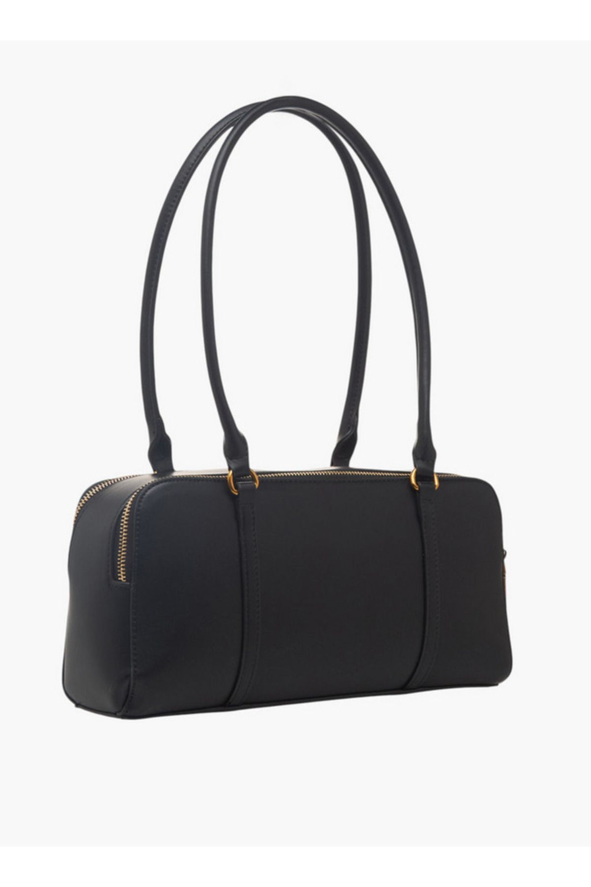 Flora Bella by Shoexpress-Textured Shoulder Bag with Zip Closure and Double Handle 3