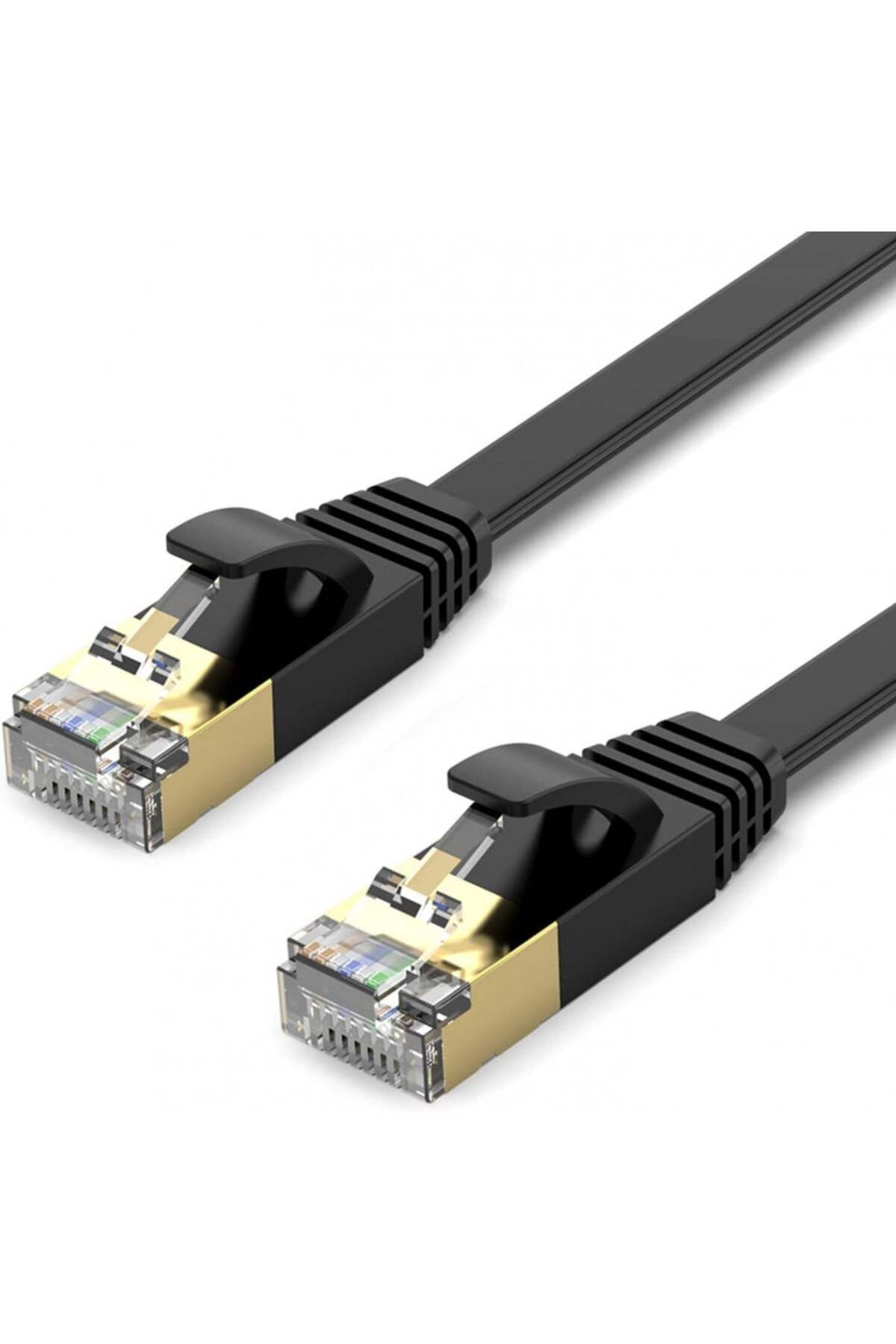 STP-internet cable for computer/router, 10Gbps, black, 5 m 1
