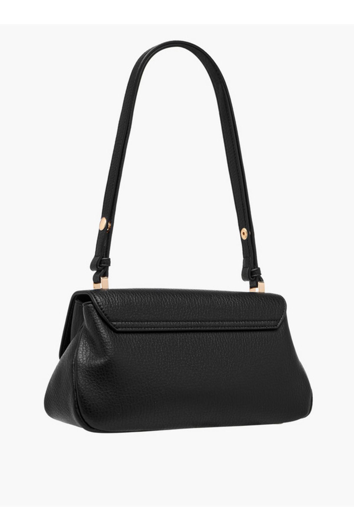Celeste-Textured Shoulder Bag with Strap Handle and Flap Closure 3