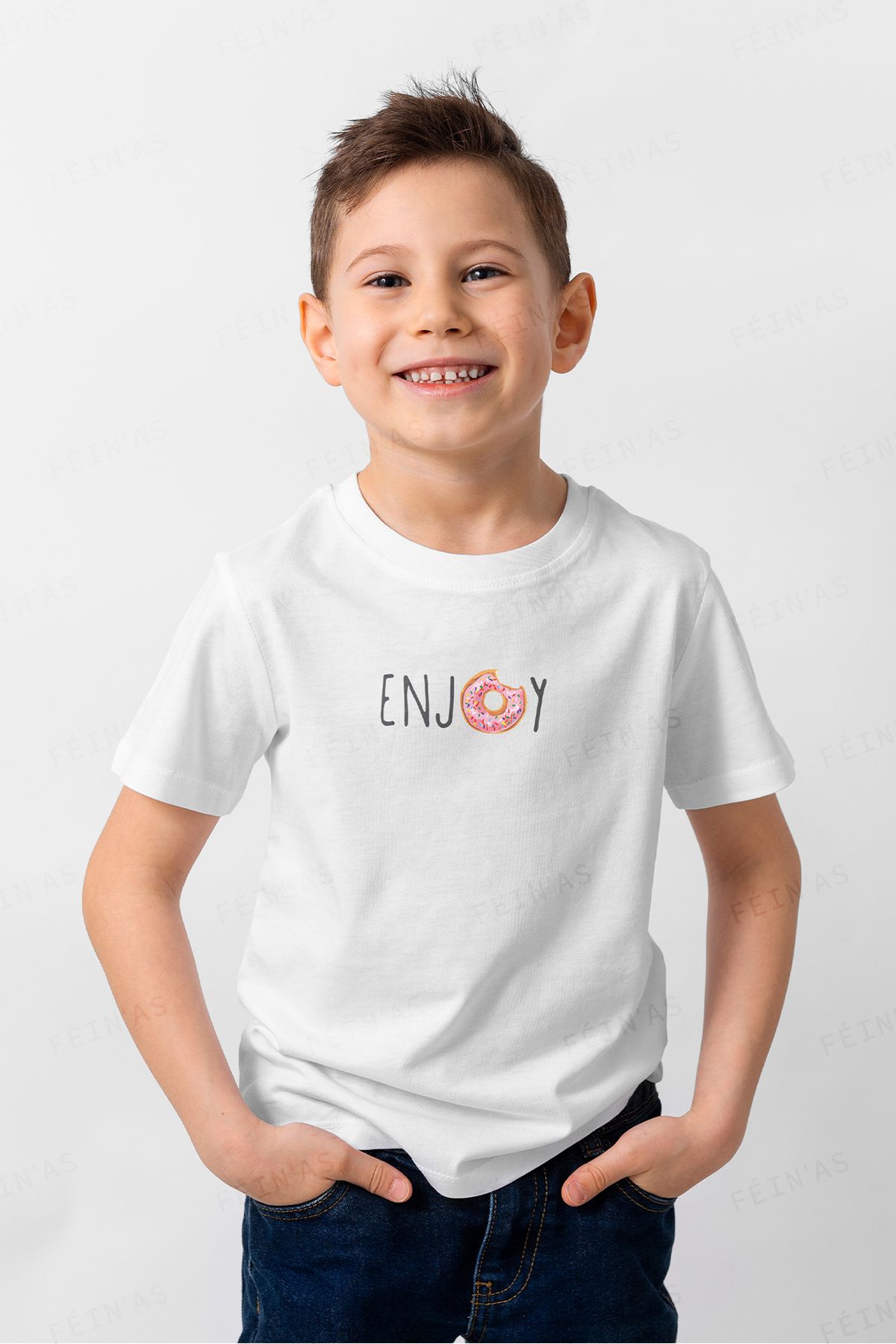 feinas-Tricou pentru copii - Bucurați-vă 1
