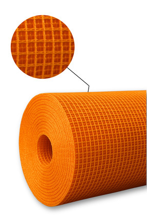 Marka 160 gr Turuncu Dış Cephe Mantolama Sıva Filesi 50 m² Rulo (1x50 Metre) ...