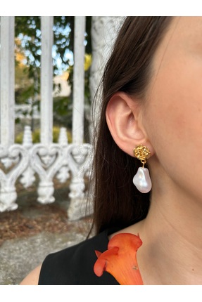 Leorat Store Özel Tasarım Altın Kaplama Gül Detaylı Mayorka Plastik Cam Barok...