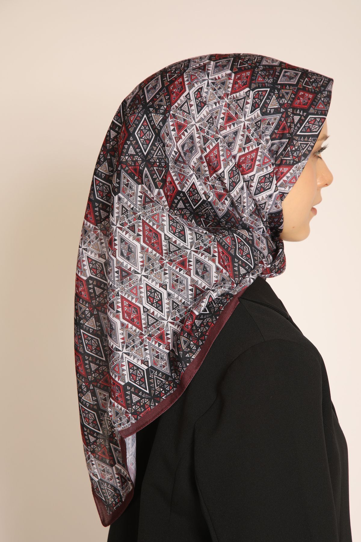 BERCHEM SCARF-Akel Ethnic Patterned Scarf – Modern and Colorful Combinations Indispensable 5