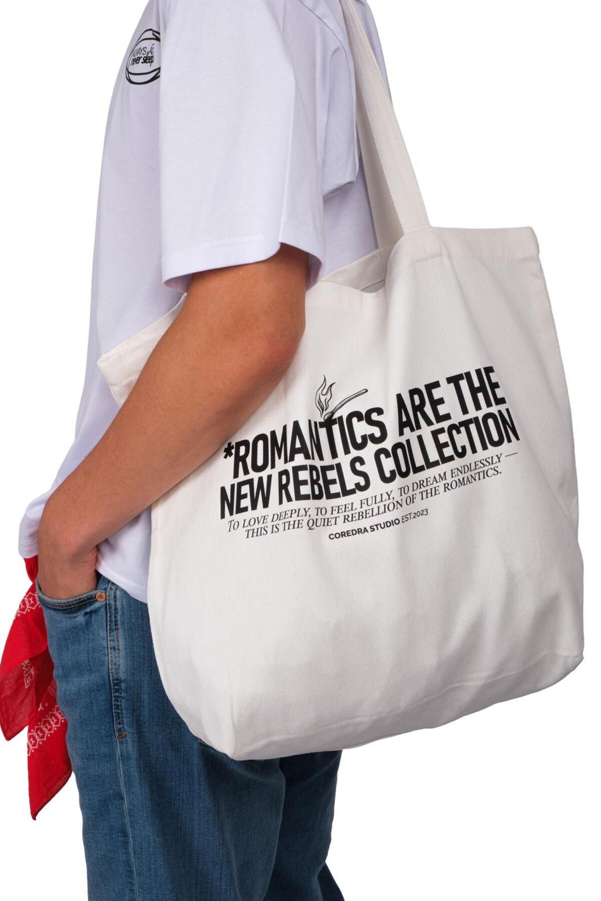 Coredra-Canvas Tote Bag - R.A.T.N.R C521 5