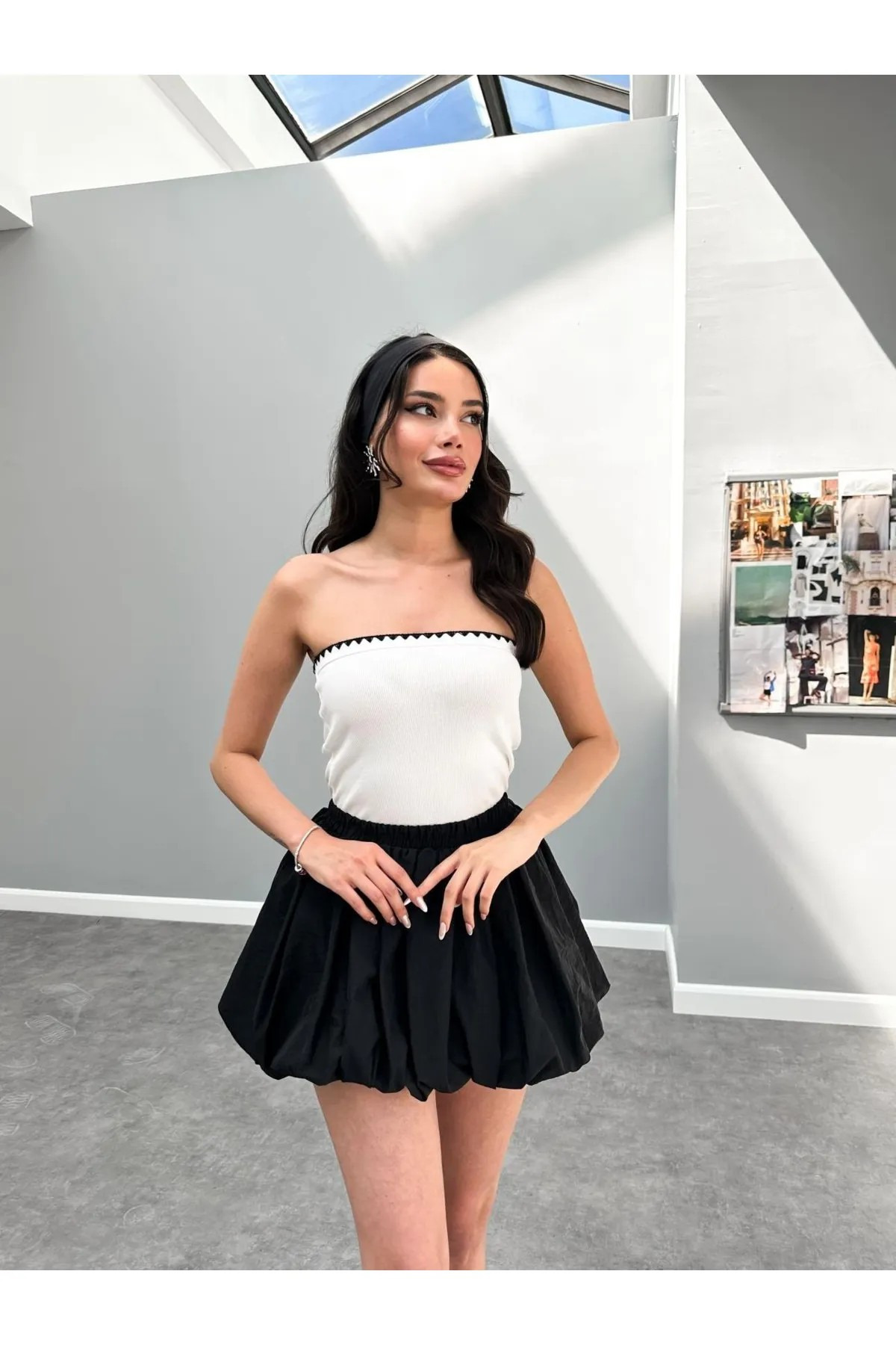 My Blog Black Balloon Mini Skirt - 241014 - Price, Reviews