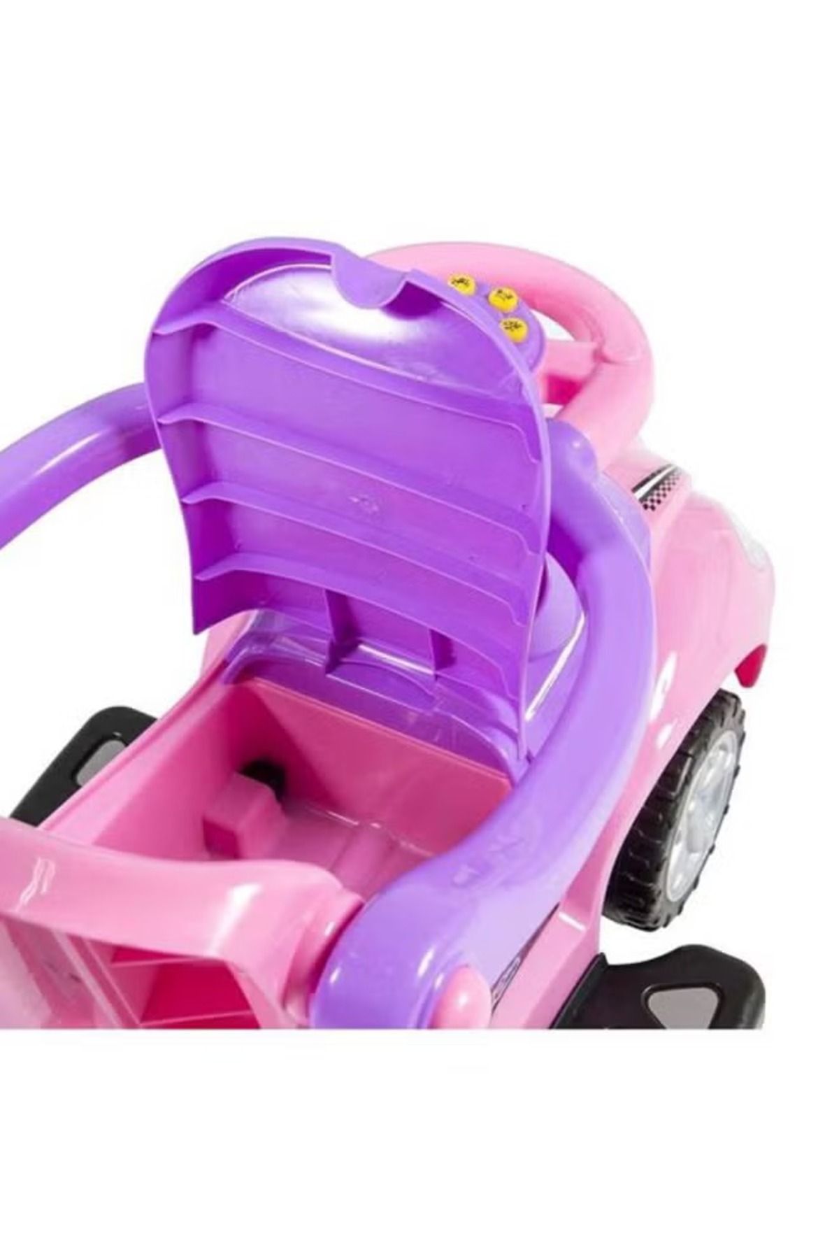 rexa-3-in-1 Push and Pedal Ride-On – 23 x 17 x 33 in | Convertible Toddler Ride with Handle & Pedals 3