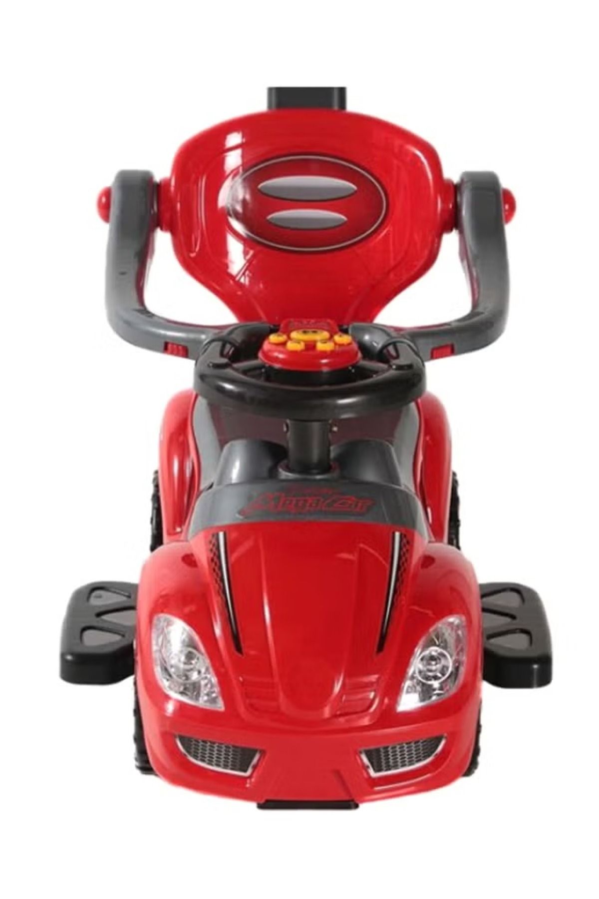 rexa-3-in-1 Push and Pedal Ride-On – 23 x 17 x 33 in | Convertible Toddler Ride with Handle & Pedals 3