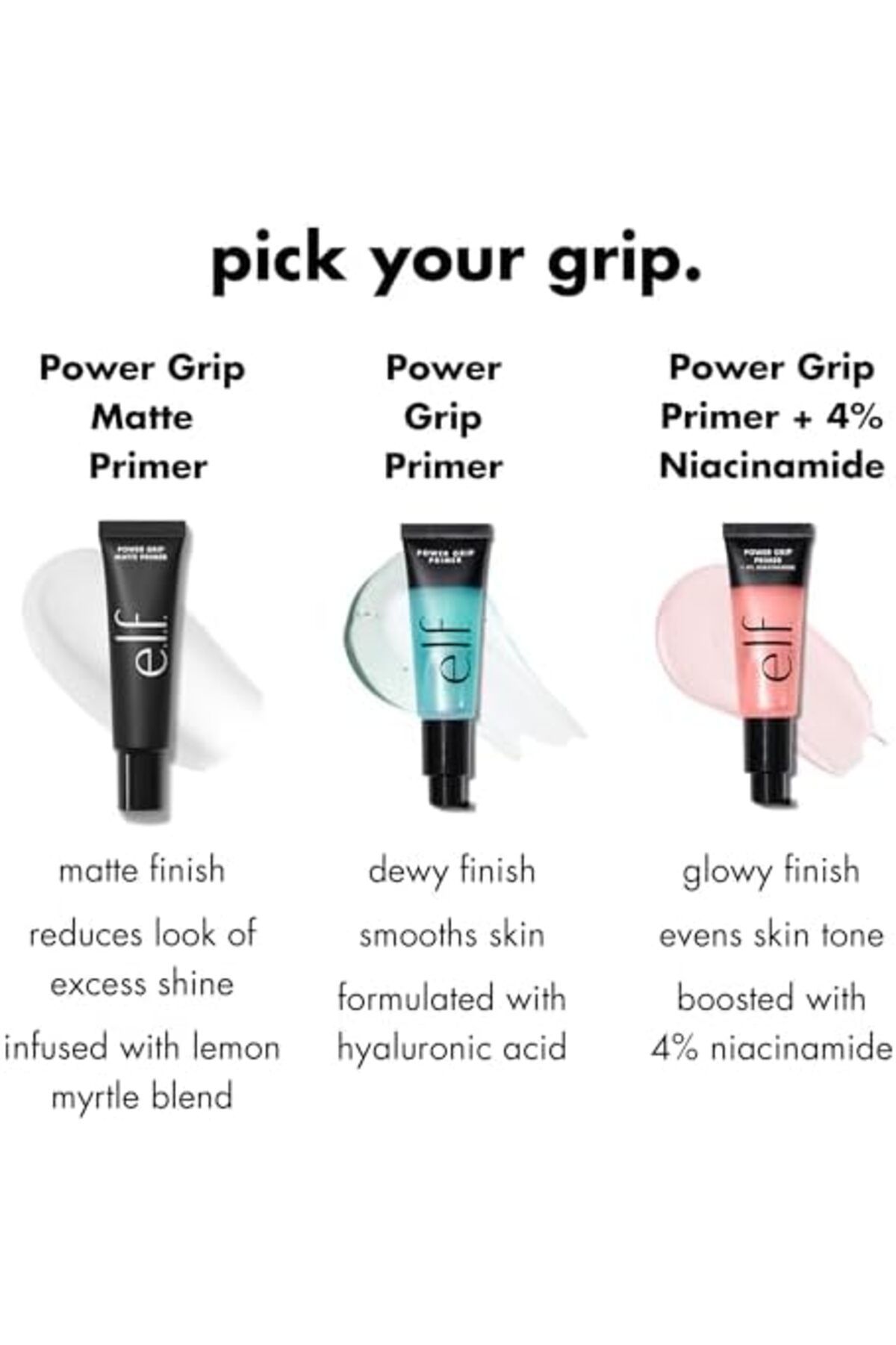 ELF-E.l.f. Power Grip Primer 24ml – Hydrating Gel-based Face Primer For Smooth, Long-lasting Makeup Hold 8