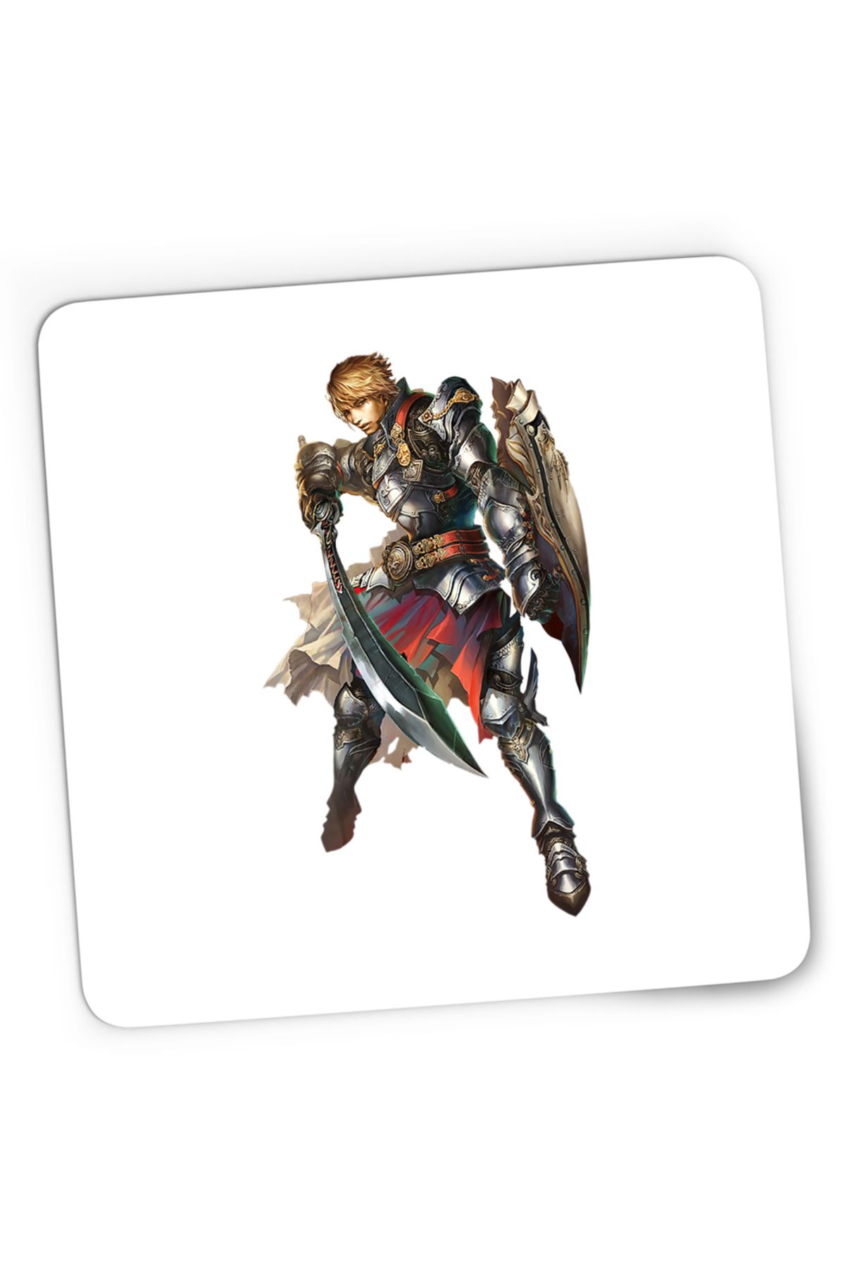 OEM-Mousepad Gaming Lineage 2 Revolution Fan Art Weapon Game, 21x19 cm 1