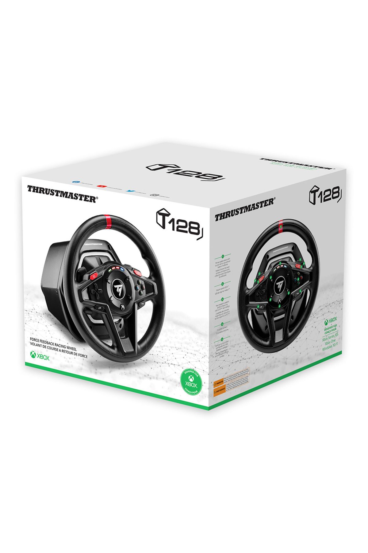 Thrustmaster-| Volan | T128-X | Negru | Volan pentru jocuri de curse 4