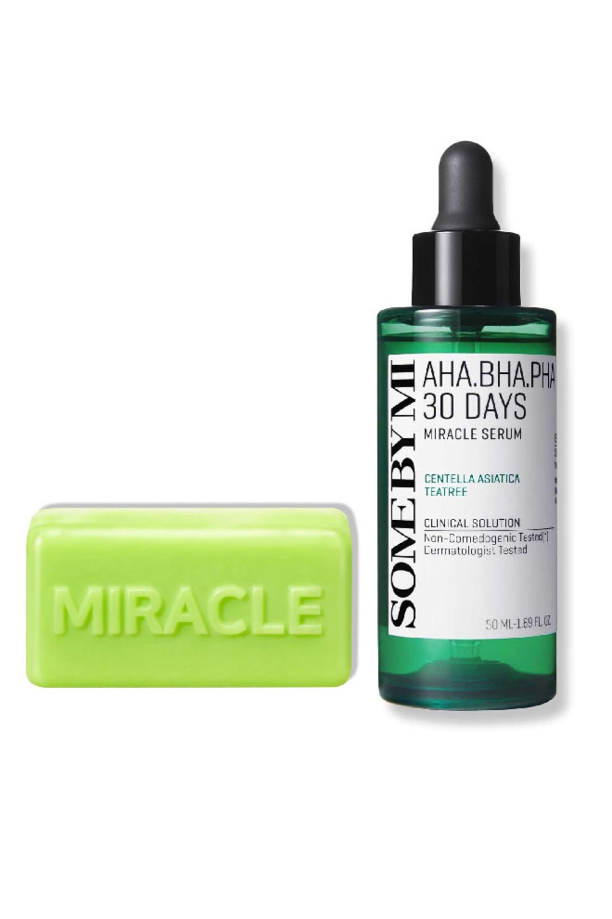 SOME BY ME-Set of 2 pieces: Miracle Serum 30 Days + Miracle Soap Bar for clear skin in 30 days 1