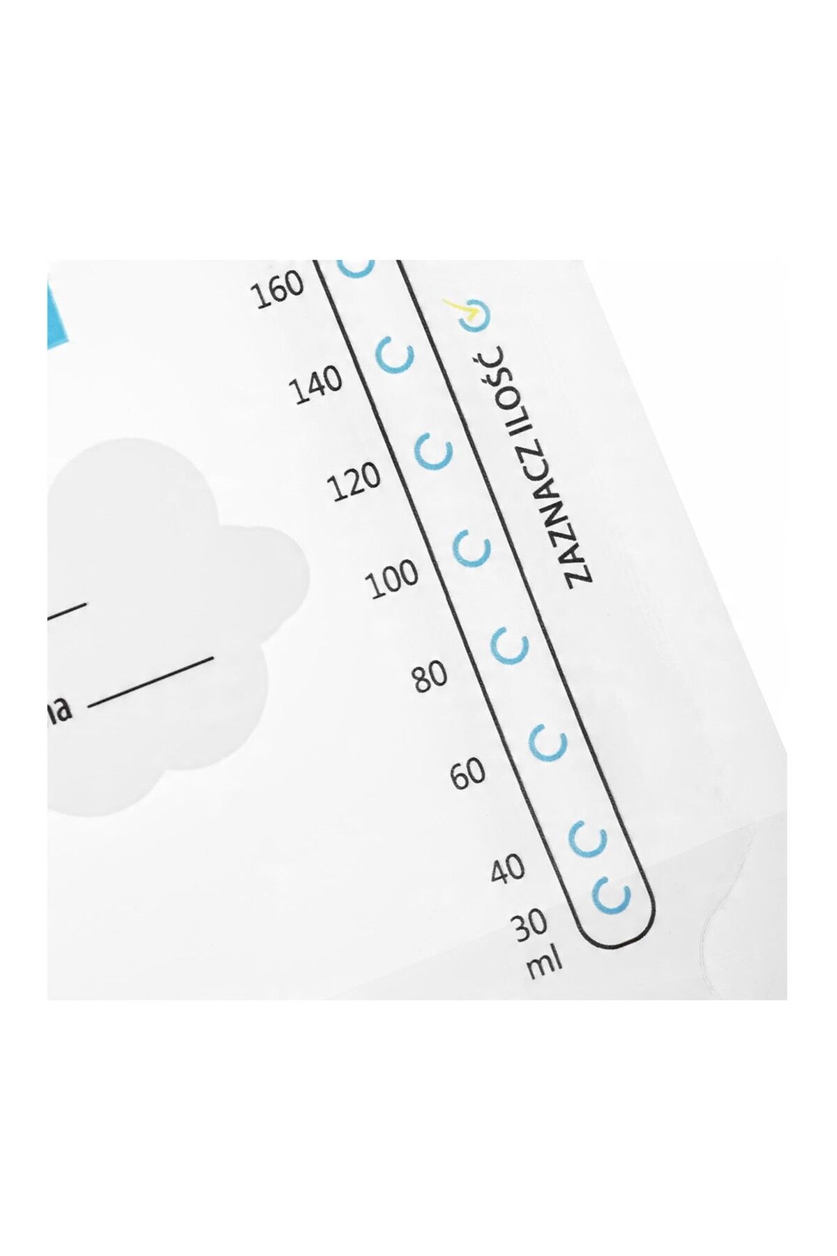 Bocioland-Set 50 pungi pentru depozitarea si congelarea laptelui matern cu indicator de temperatura, 200 ml 4
