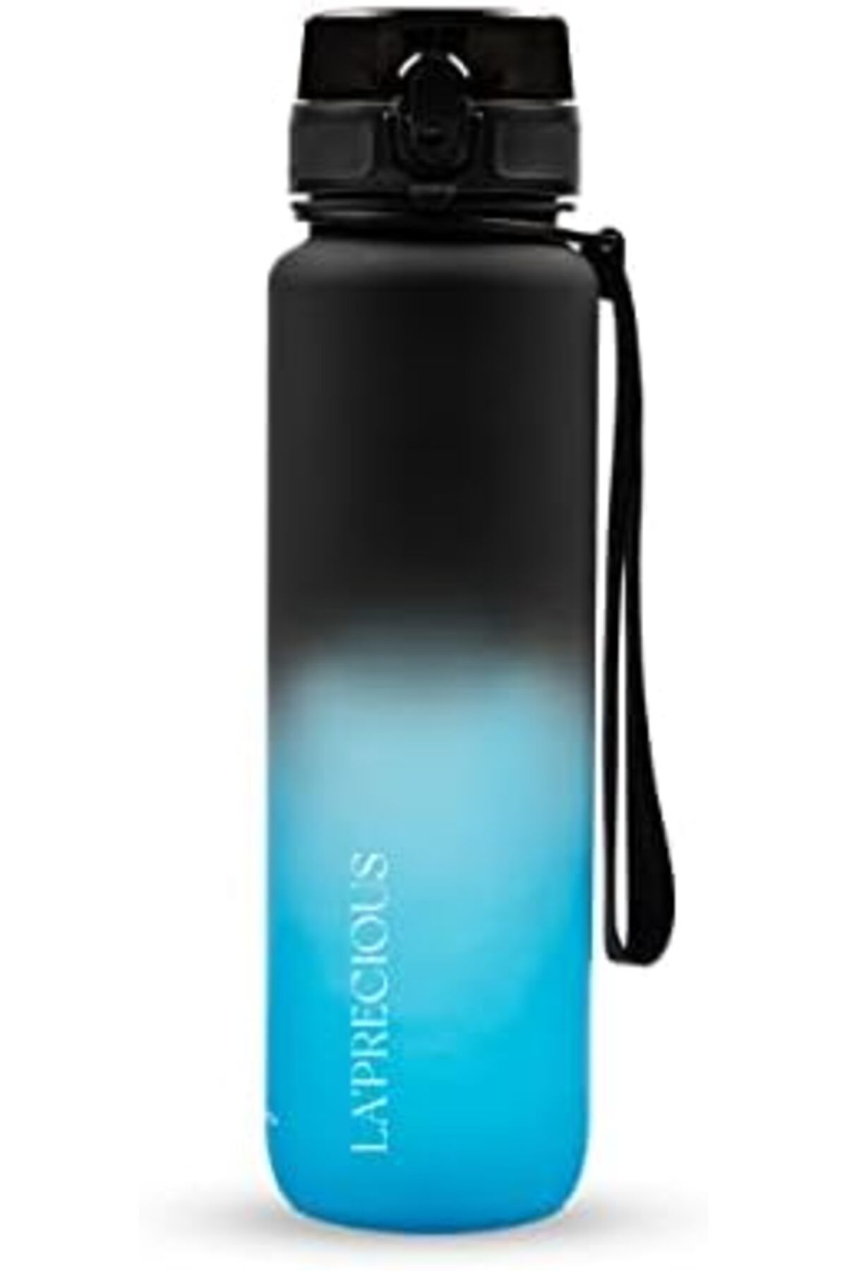 LA' PRECIOUS-Water Bottle for Adults, 1 liter-USA Tritan Material, Non-Toxic BPA Free, Fast Flow, Fl 2