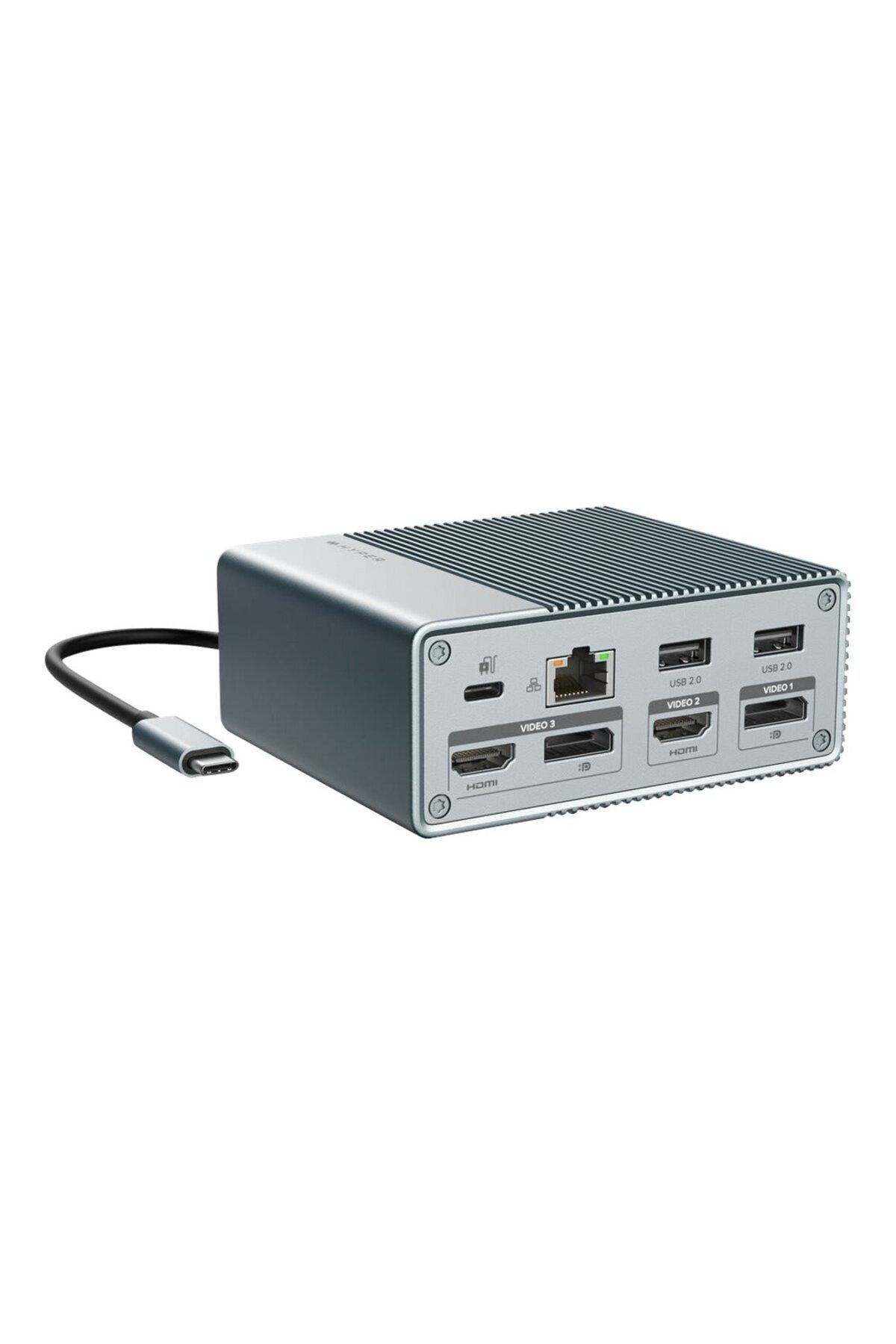 3DHyperStudio-Stacja dokująca USB-C HyperDrive GEN2 12 w 1 | Porty Ethernet LAN (RJ-45) 1 | Ilość portów HDMI 2 2