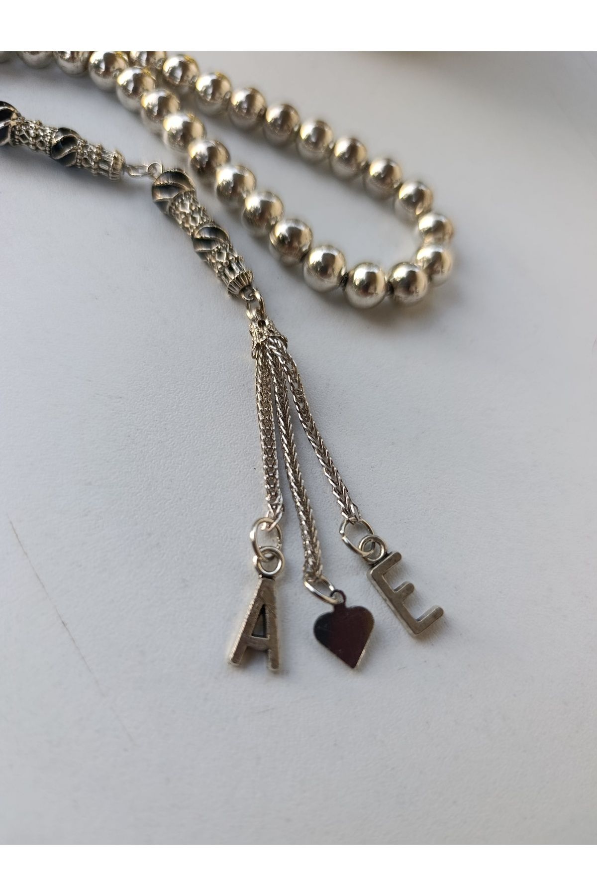 devritarz-Chrome Plated Alpaca Rosary on Solid Brass with High Visual 2