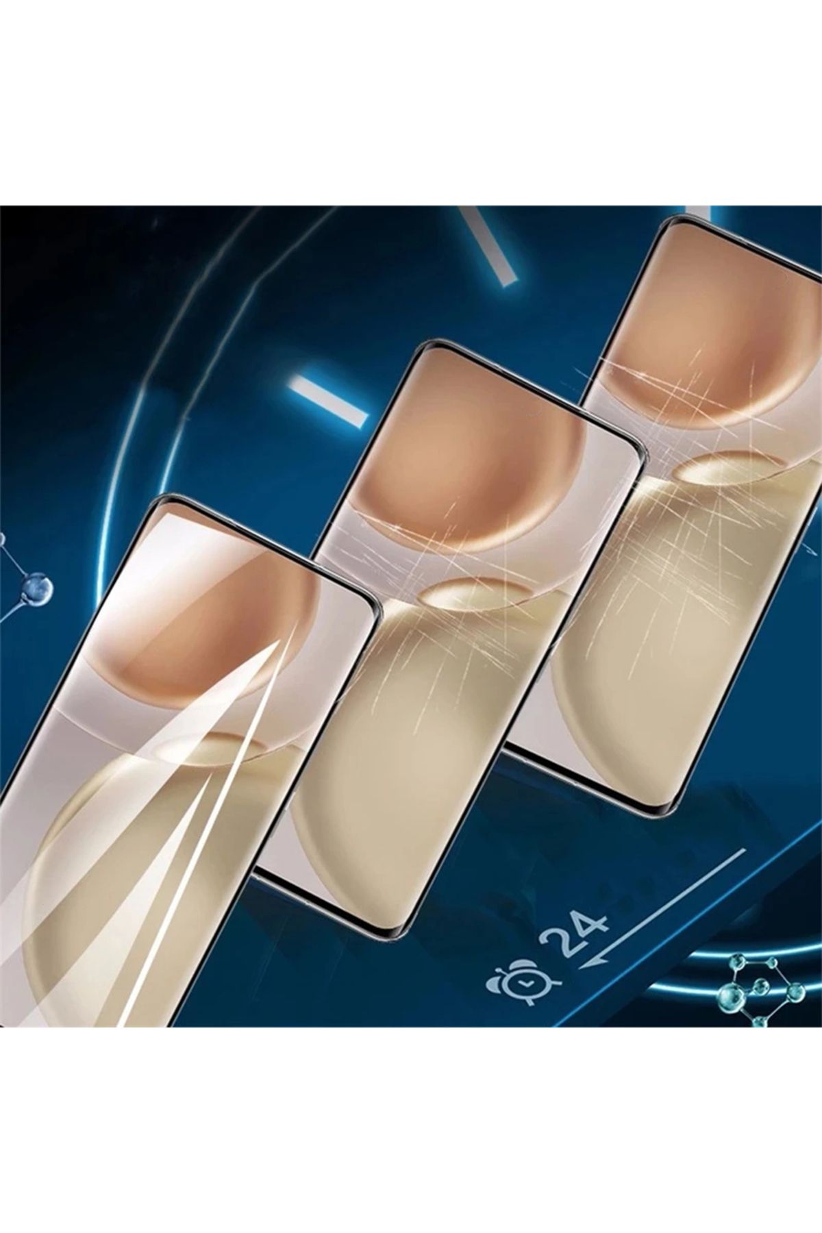 FONIX-Comando ElastoSafe film compatible with Meizu Note 22 Pro, self-healing microcapsules, Case Surface 4