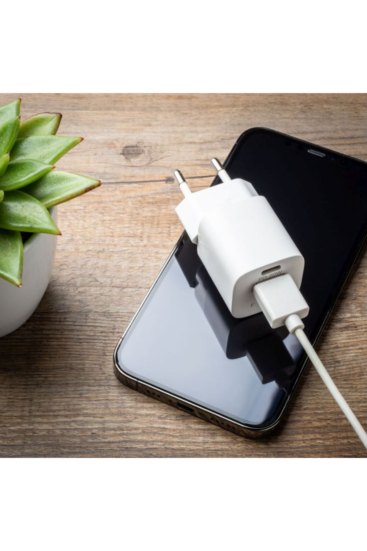FIXED-Stała mini ładowarka podróżna USB-C/USB 20W | FIXC20M-CU-WH 4