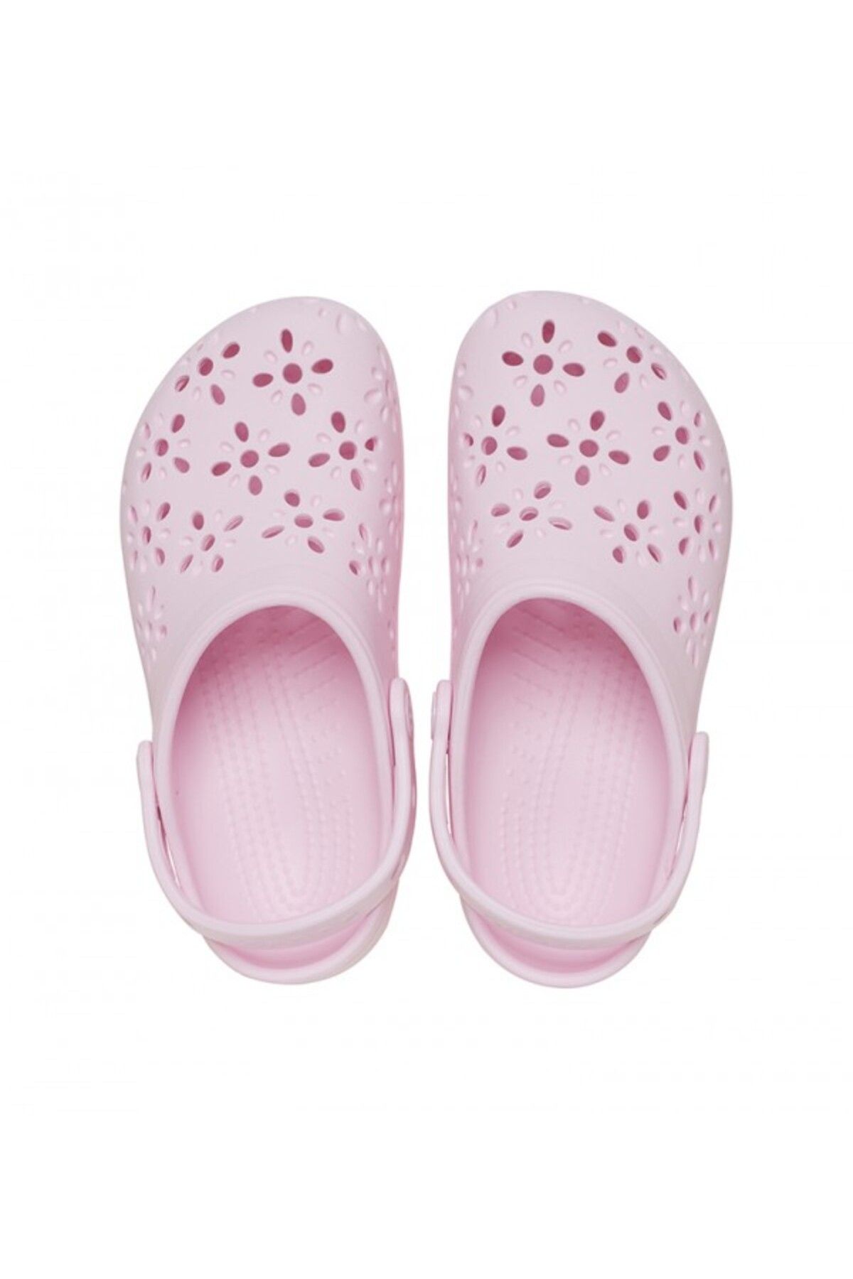 Crocs-Pink Unisex Classic Floral Cut Out Clog T 4